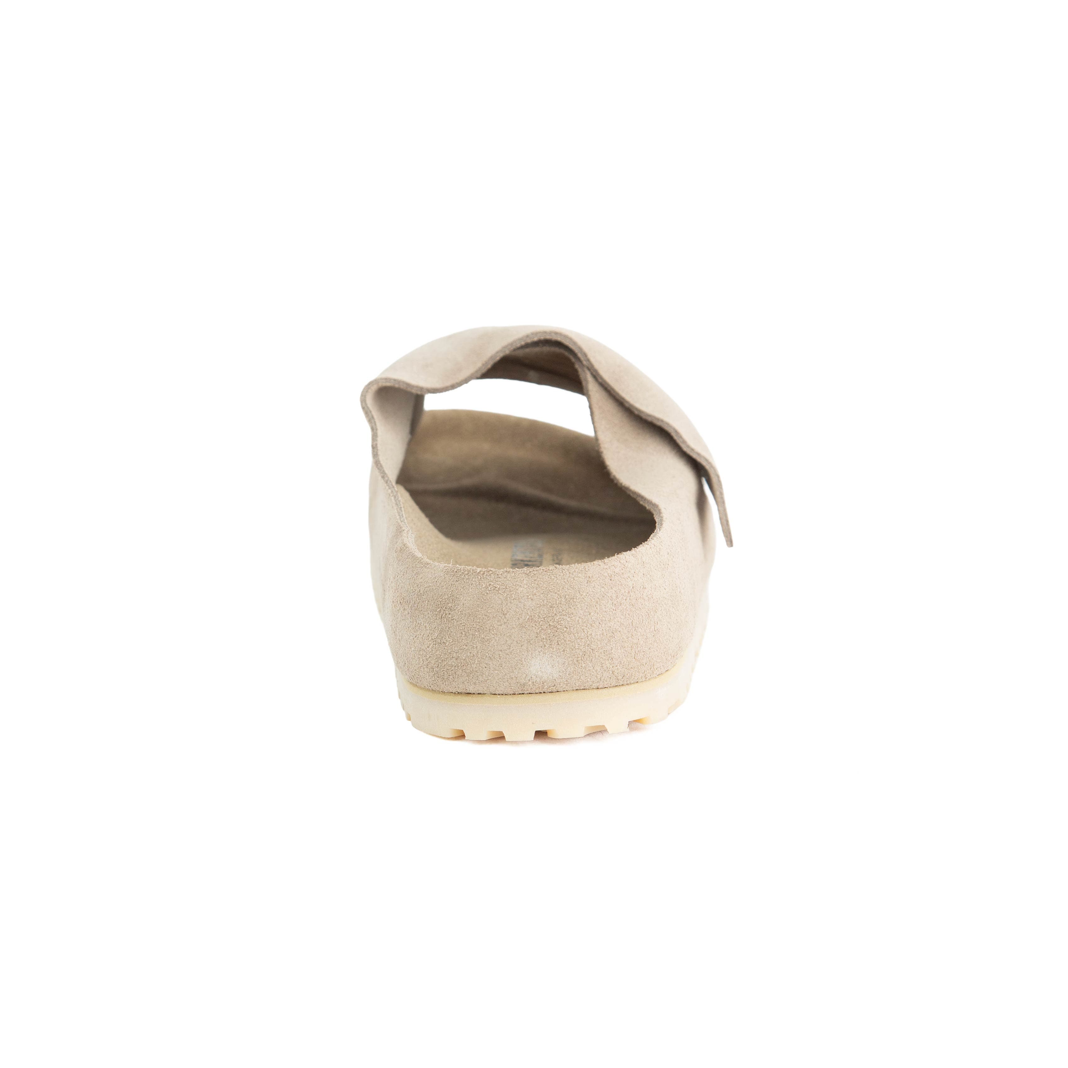 Fear of God x Birkenstock Los Feliz Suede Sandals - Taupe