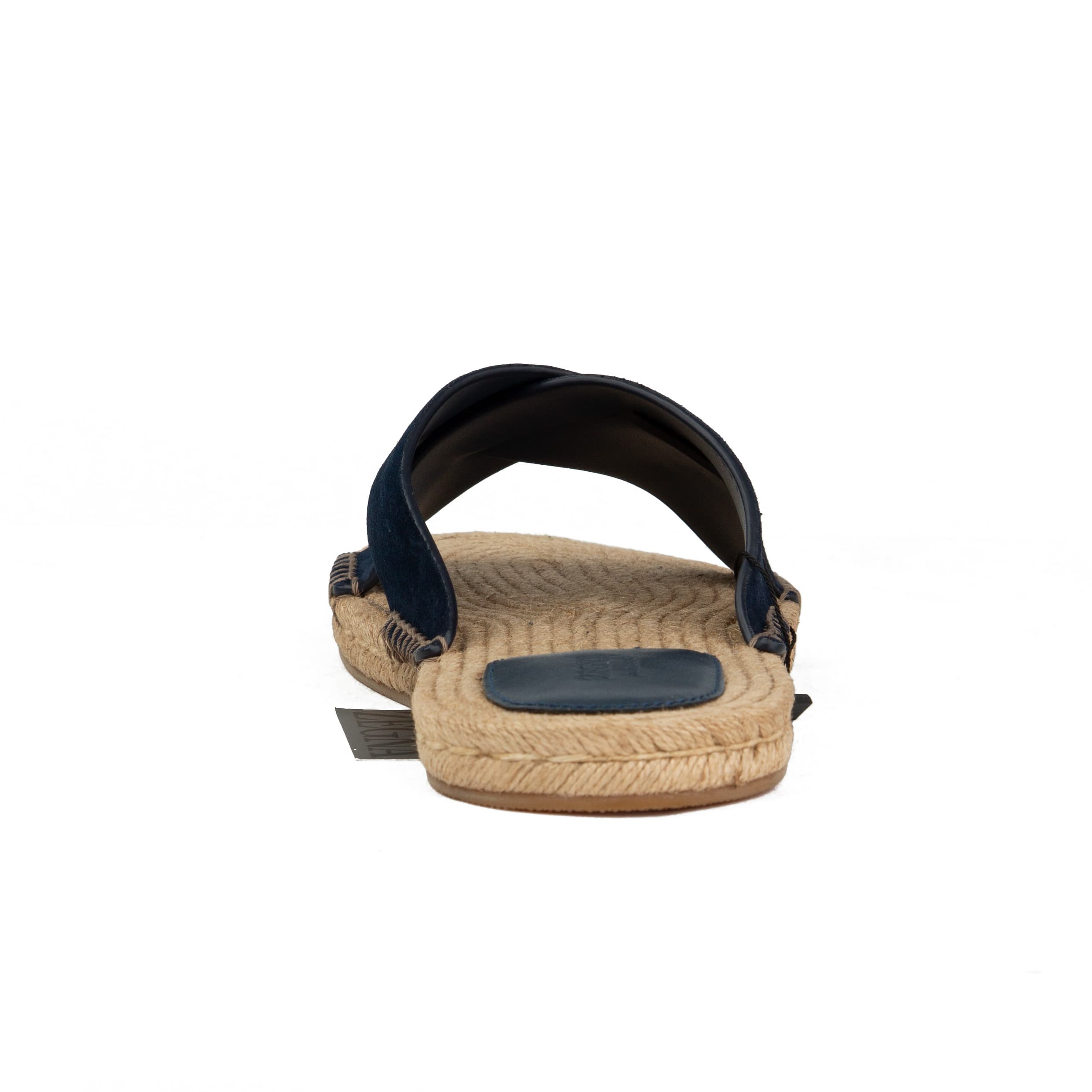 ZEGNA Men's Suede Cross-Strap Espadrille Luxury Sandals