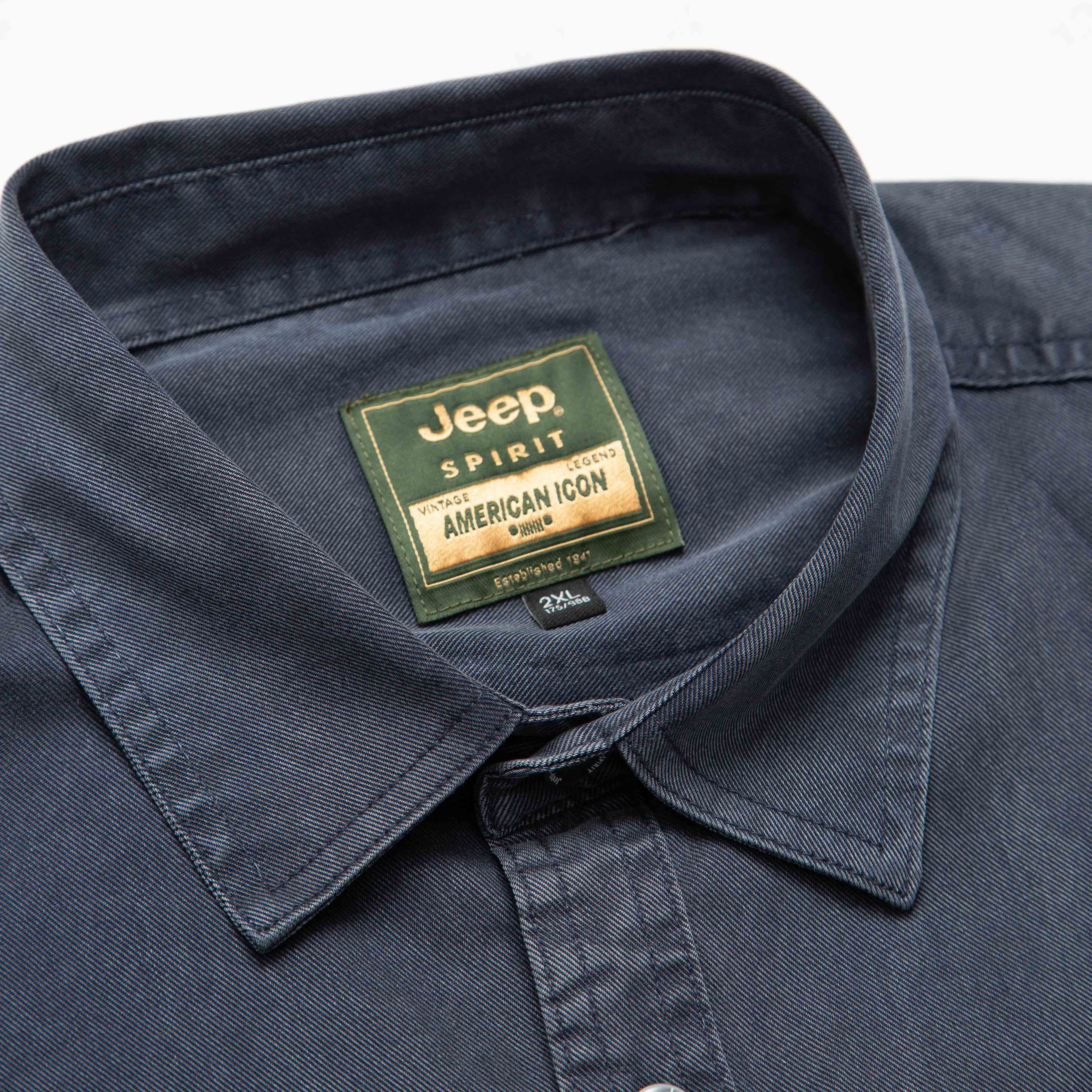 Jeep Spirit Navy Blue Shirt 11679 Original Men's Fashion Nigeria