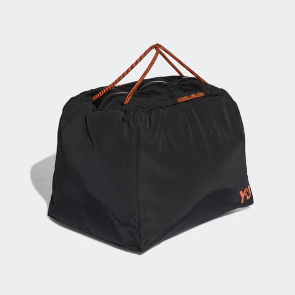 Y-3 Drawstring Tote Bag & Pouch Set - Black Orange