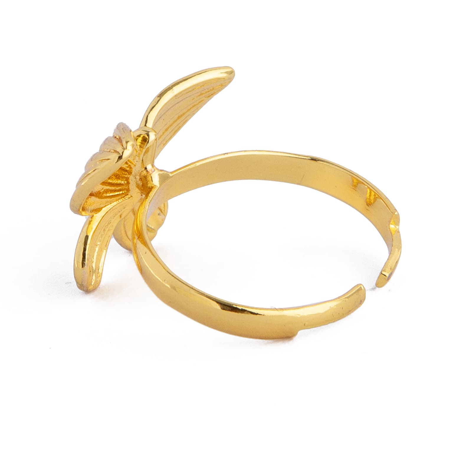 Golden Butterfly Ring