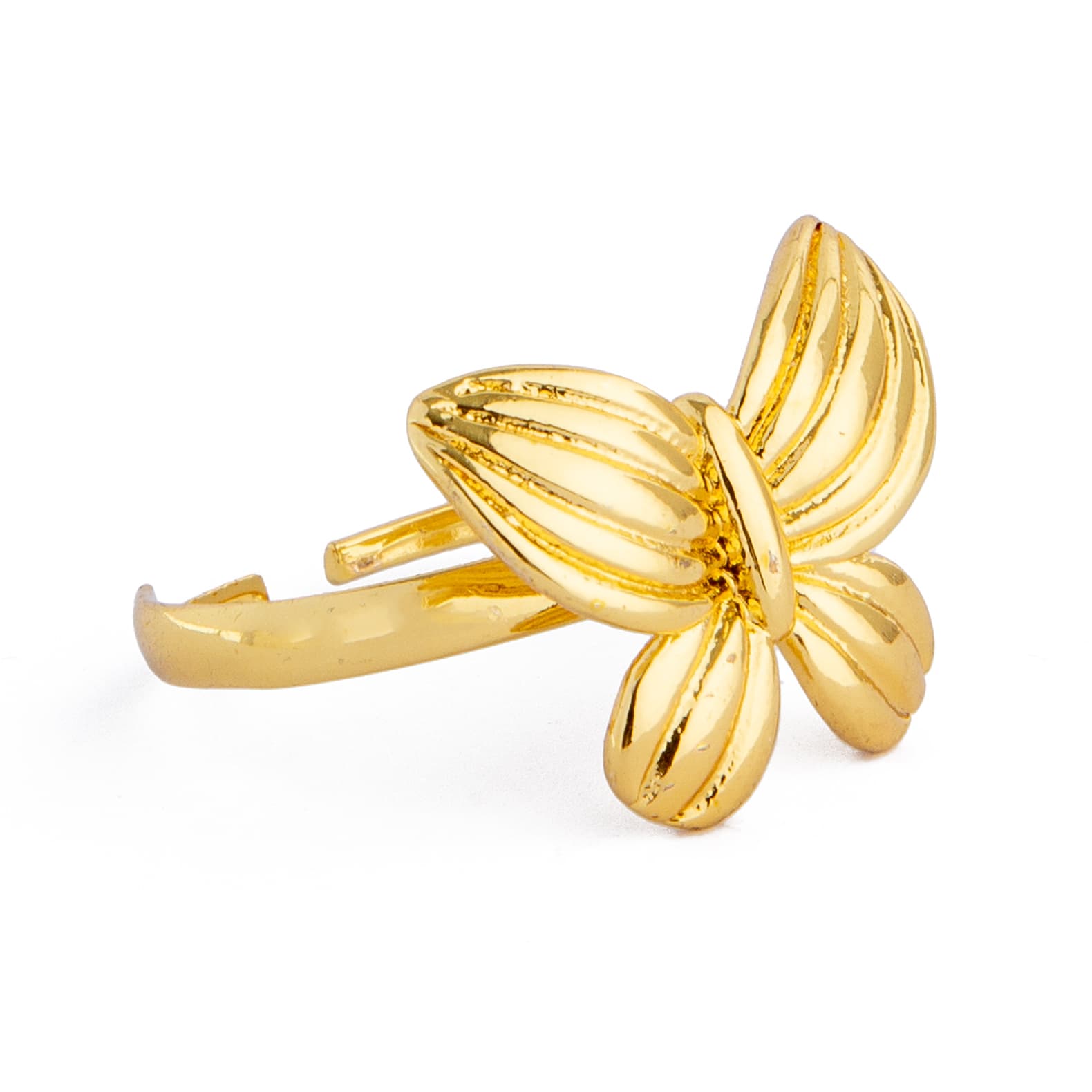 Golden Butterfly Ring