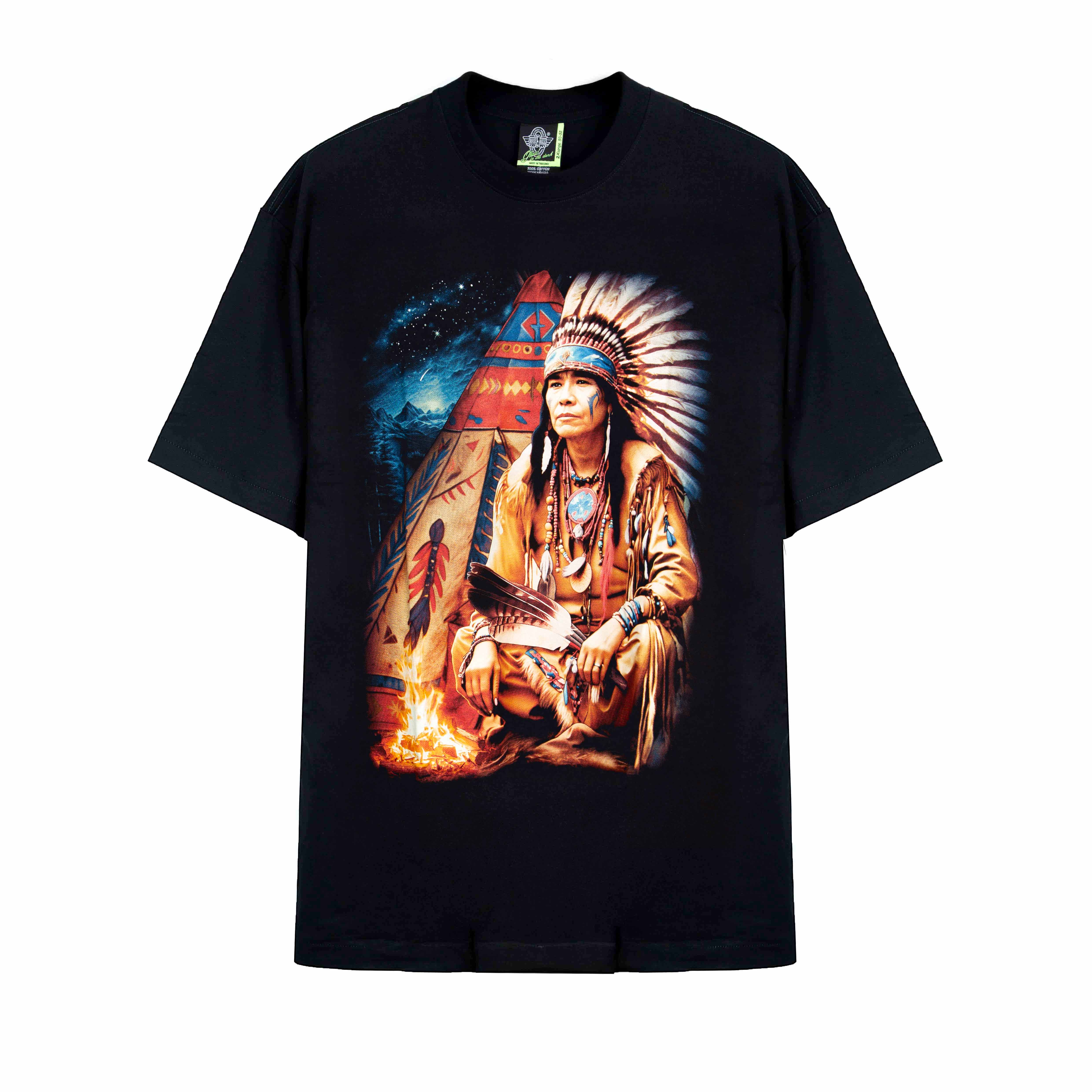 GW-036 Rock Eagle T-Shirt, 11606- Black