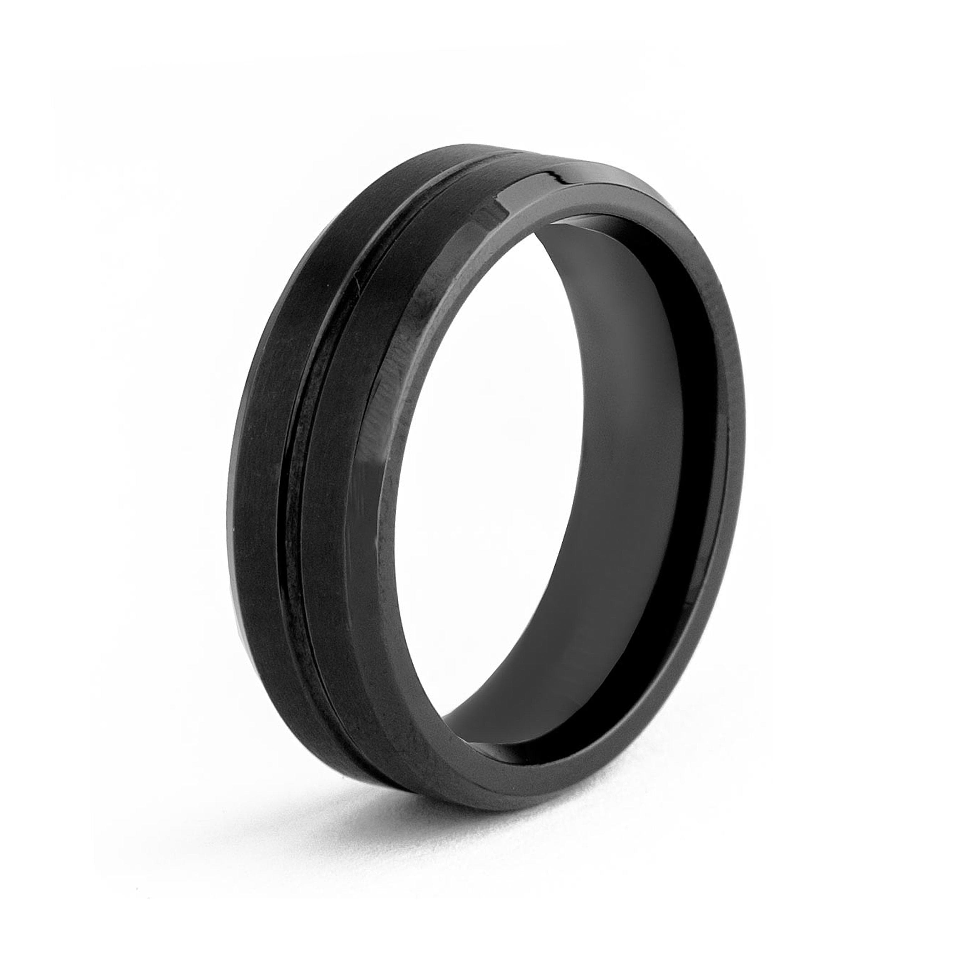 Tungsten Carbide Wedding Band Ring