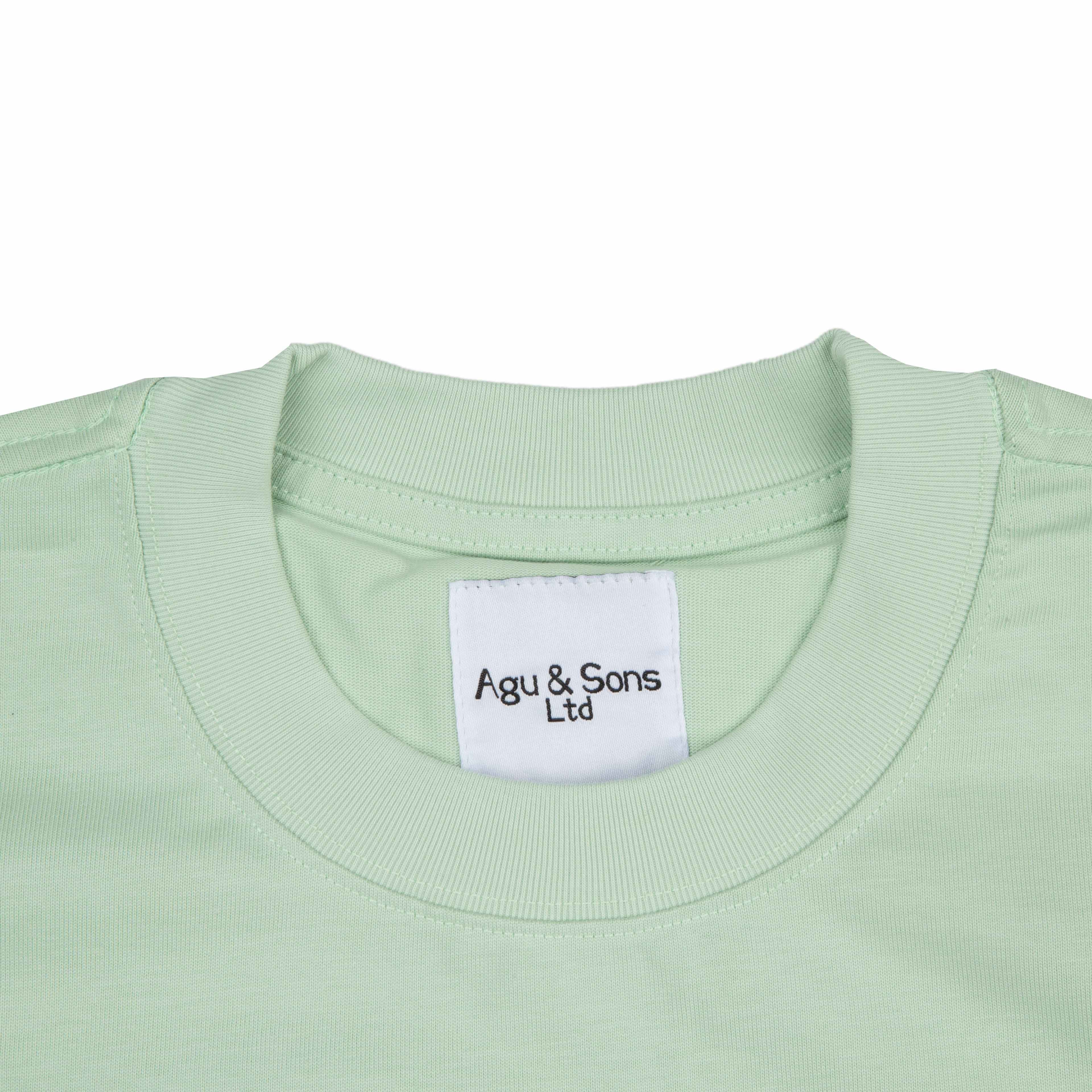 Mint green cherub Cupid graphic t-shirt. Renaissance angel tee.