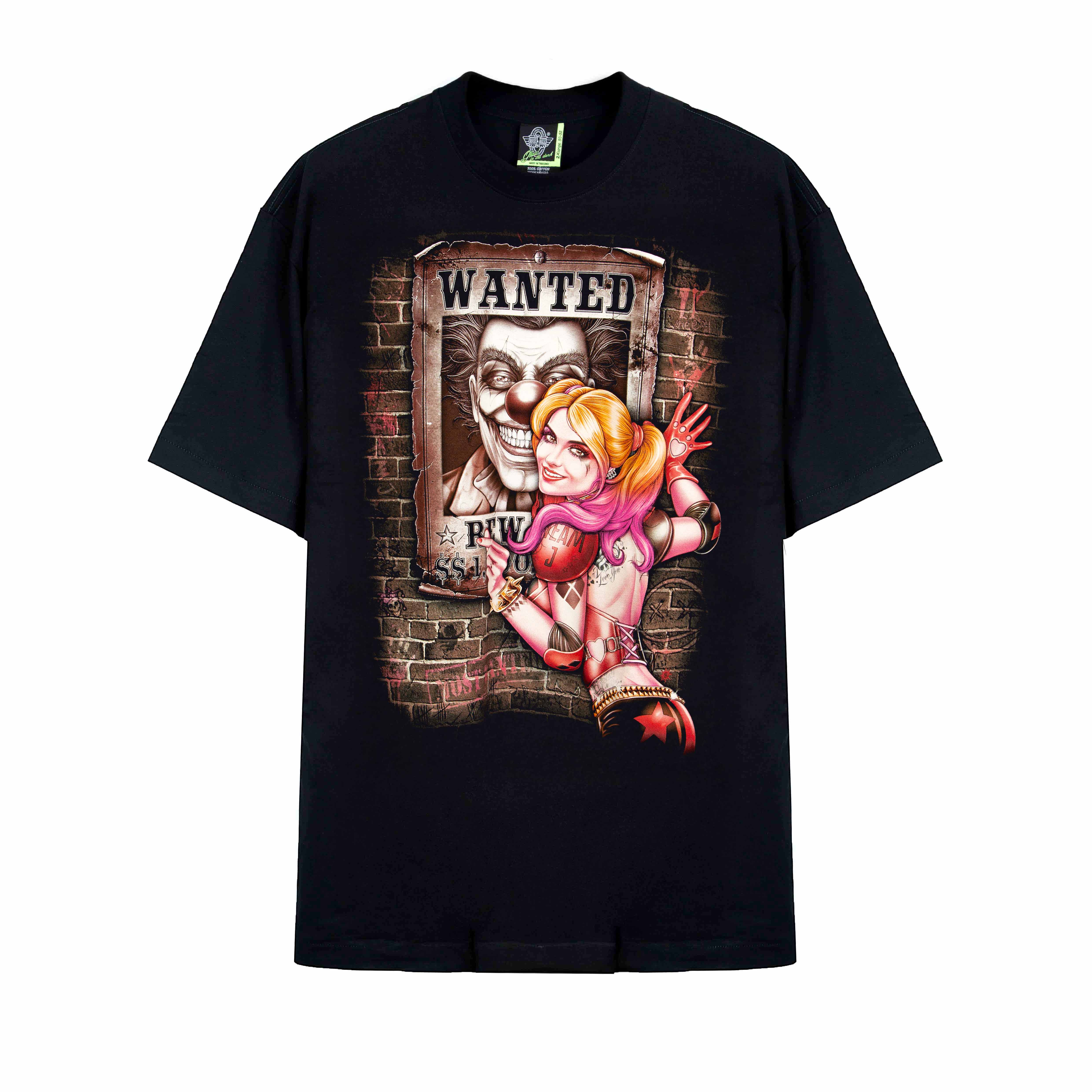 Rock Eagle The Joker & Harley Quinn Glow In The Dark T-Shirt.