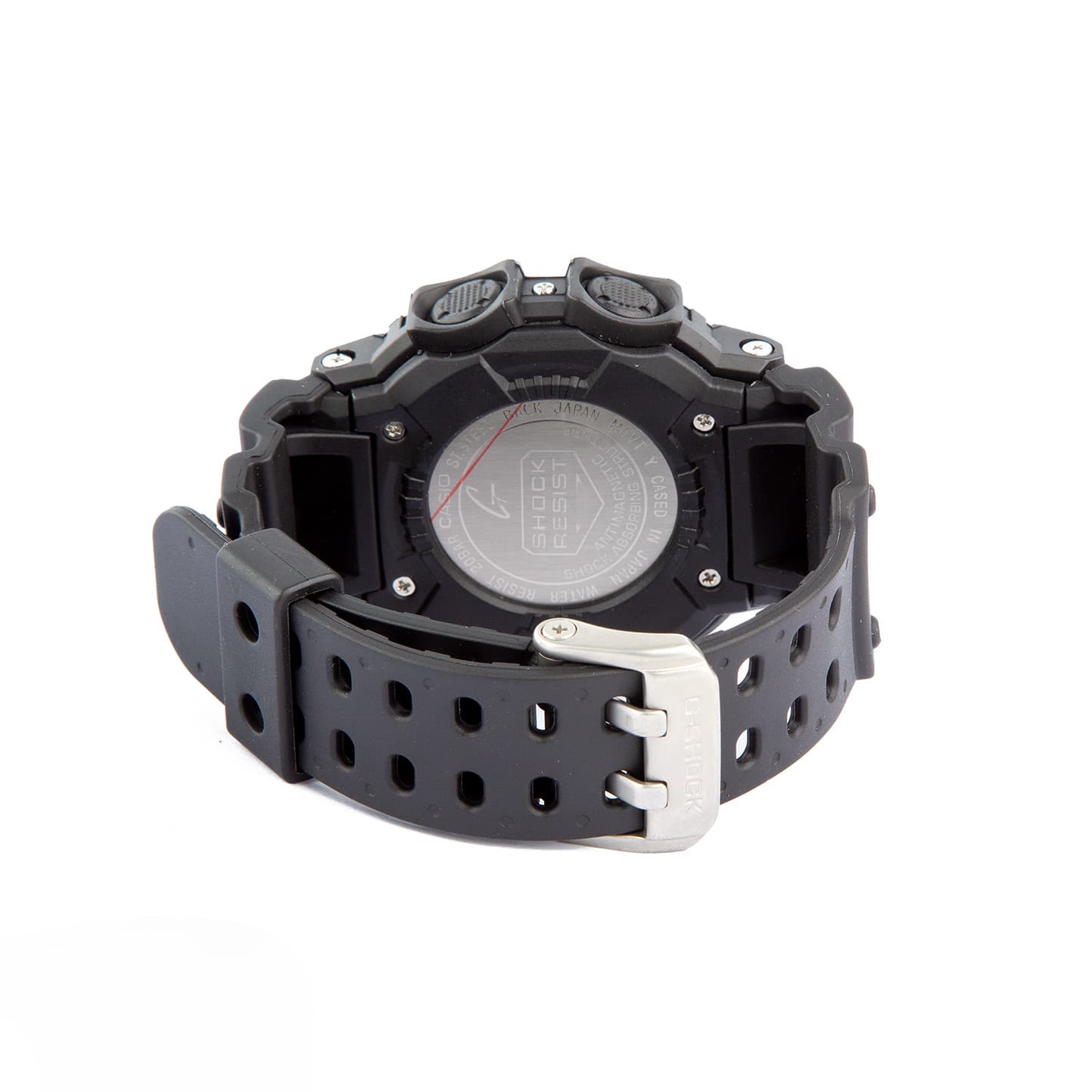 Casio G-Shock GX56BB-1 Tough Solar Digital Watch. All-black, shock-resistant, solar-powered. Rugged, durable watch