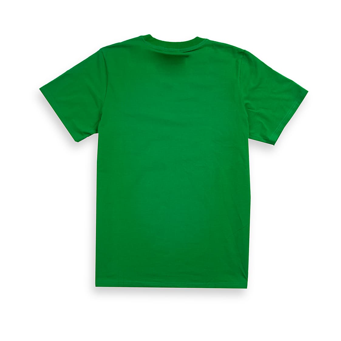 This is a classic crew-neck t-shirt featuring the BOSS logo within a striking red star graphic print on the left chest.