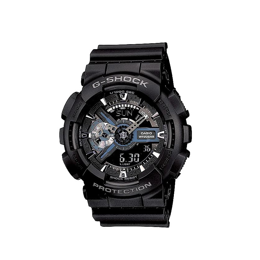 Casio G-Shock GA-110-1B Black Resin Watch