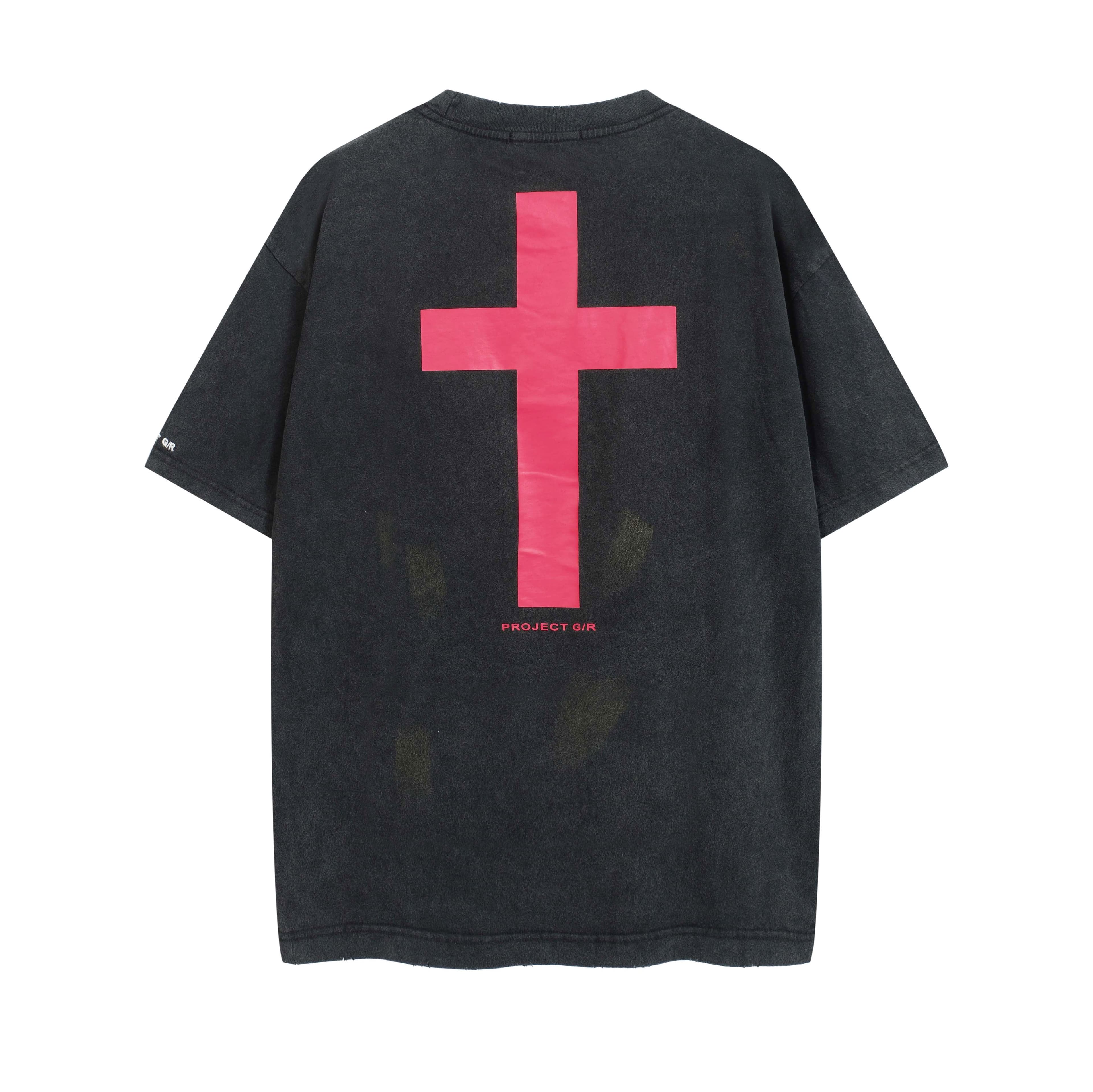 PROJECT G/R Sunday School Survivor Washed Graphic T-Shirt