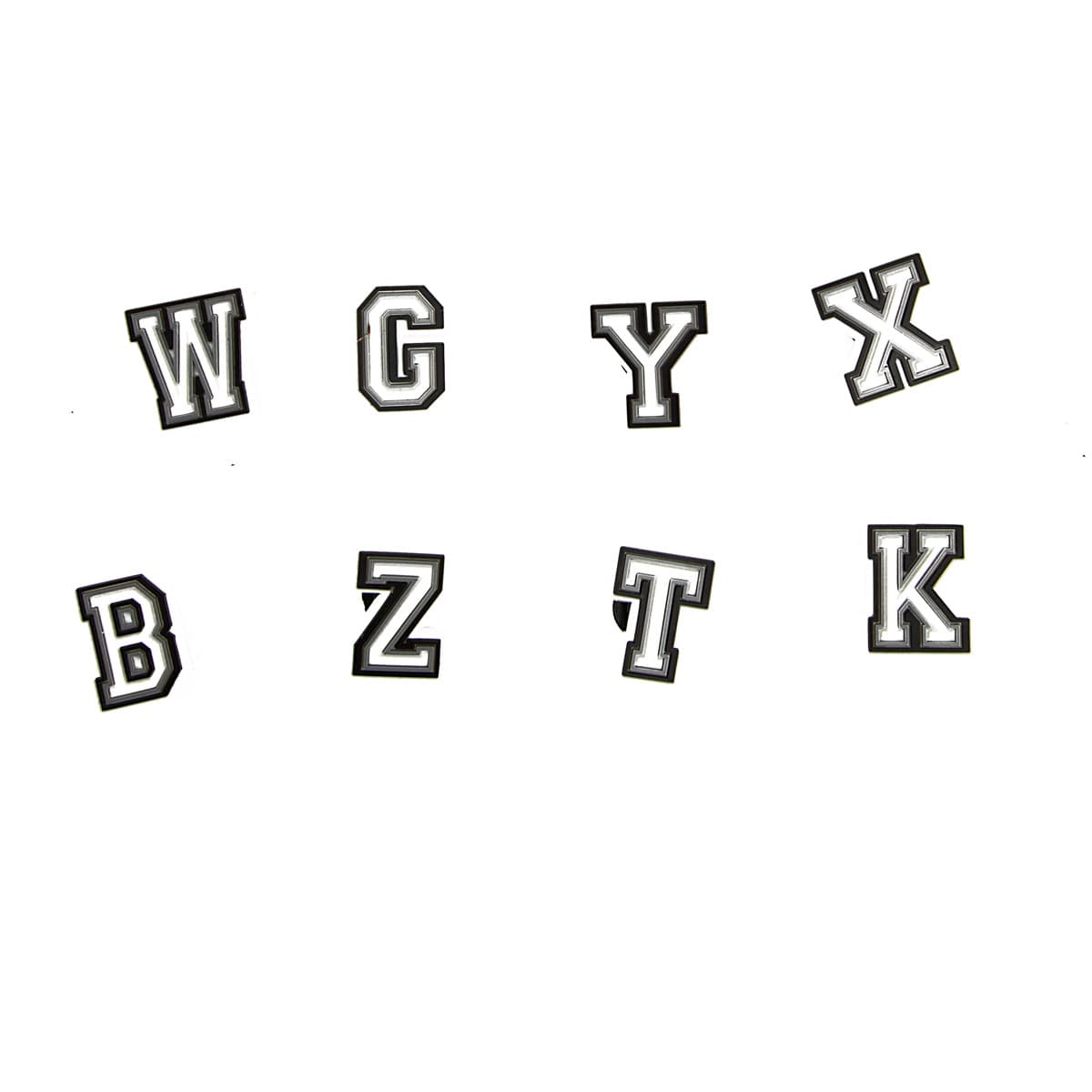 8-Pack Hand Gesture & Peace Sign Jibbitz for Crocs