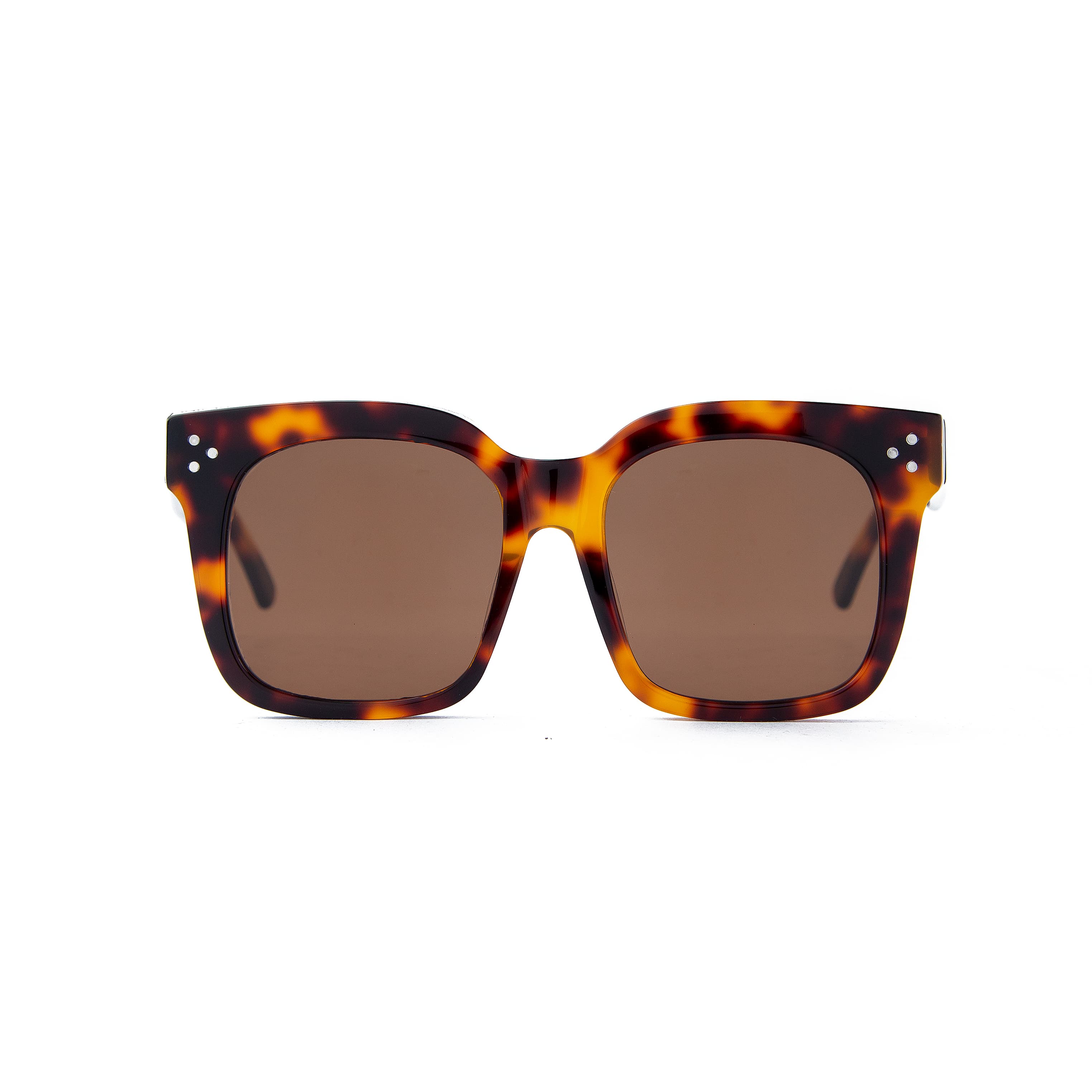 Celine Edge Sunglasses - Tortoiseshell, UV Protection, Bold
