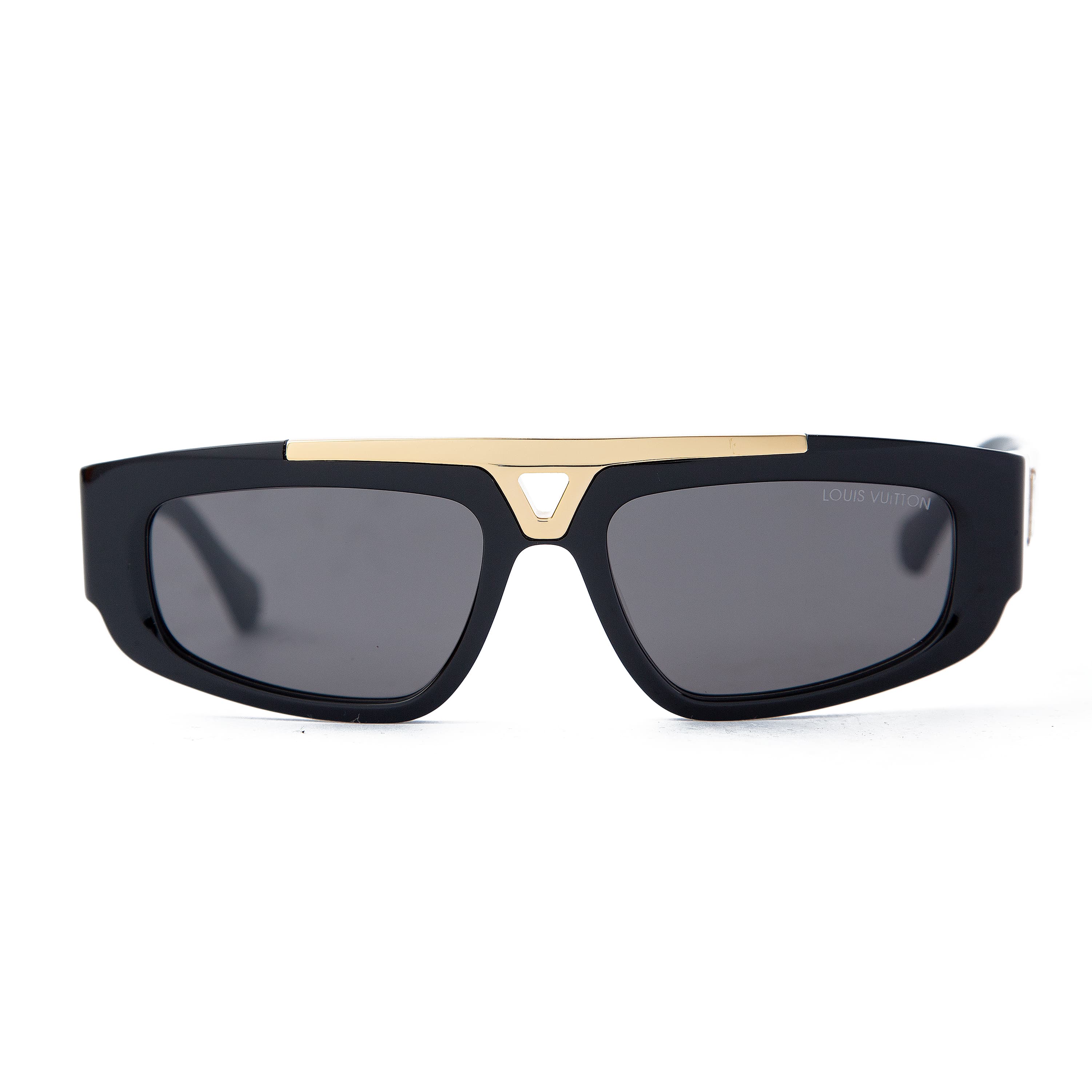 Louis Vuitton LV Pilot Sunglasses - Black, Gold, UV Protection