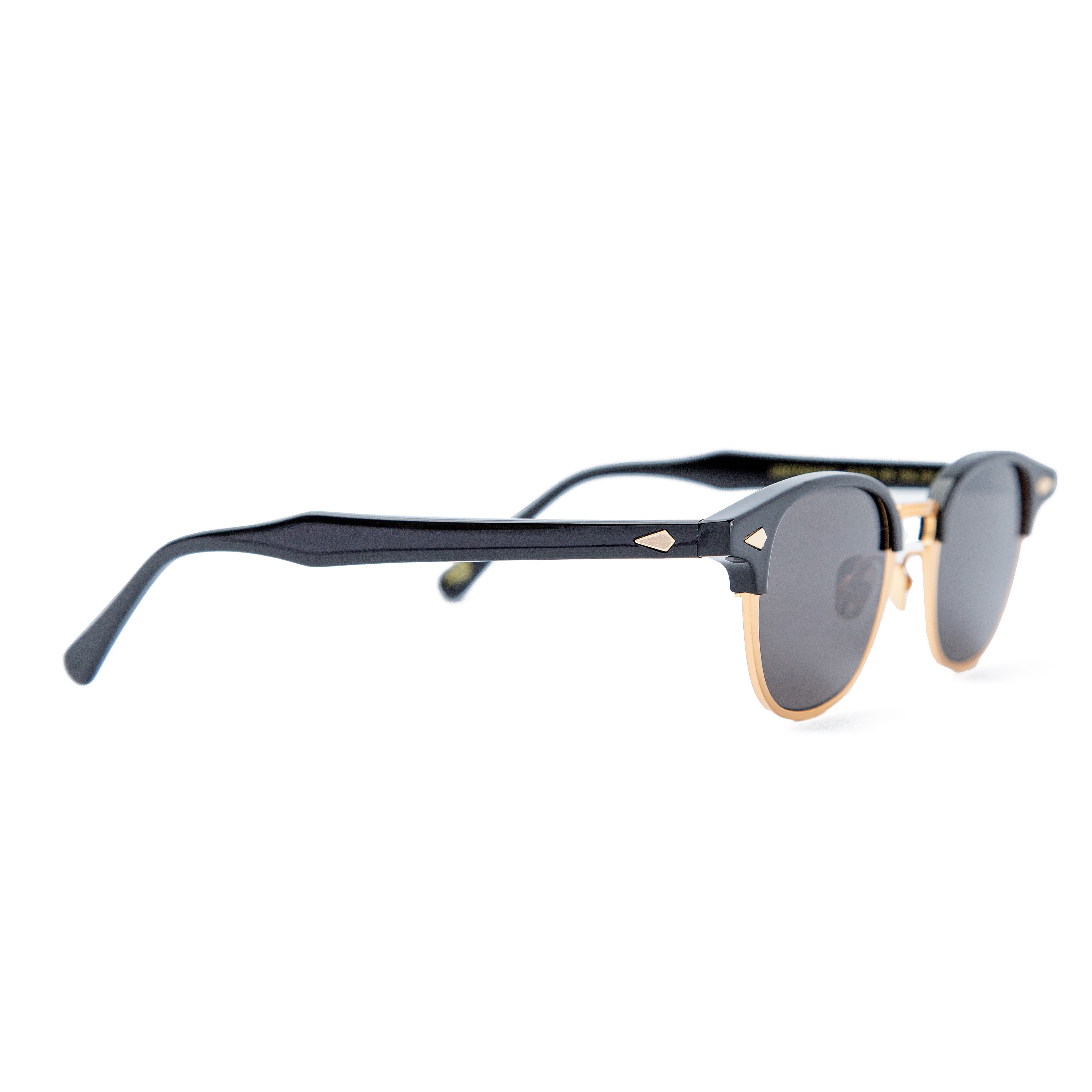 Moscot Lemtosh Sunglasses - Black & Gold 