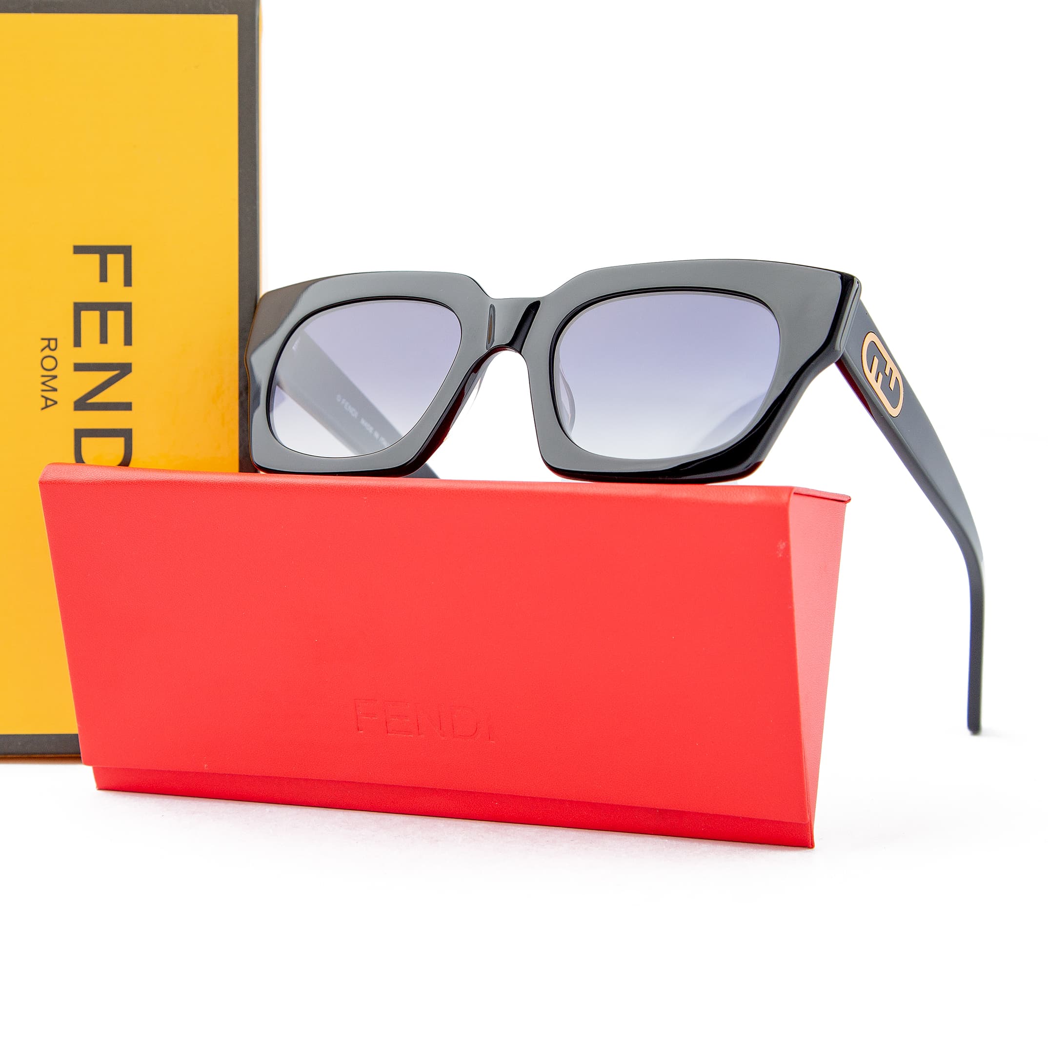 FENDI Roma Sunglasses - Black