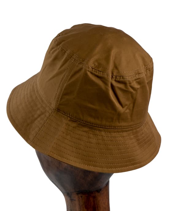 "C" Bucket Hat | Brown & Off-White | Stylish Unisex