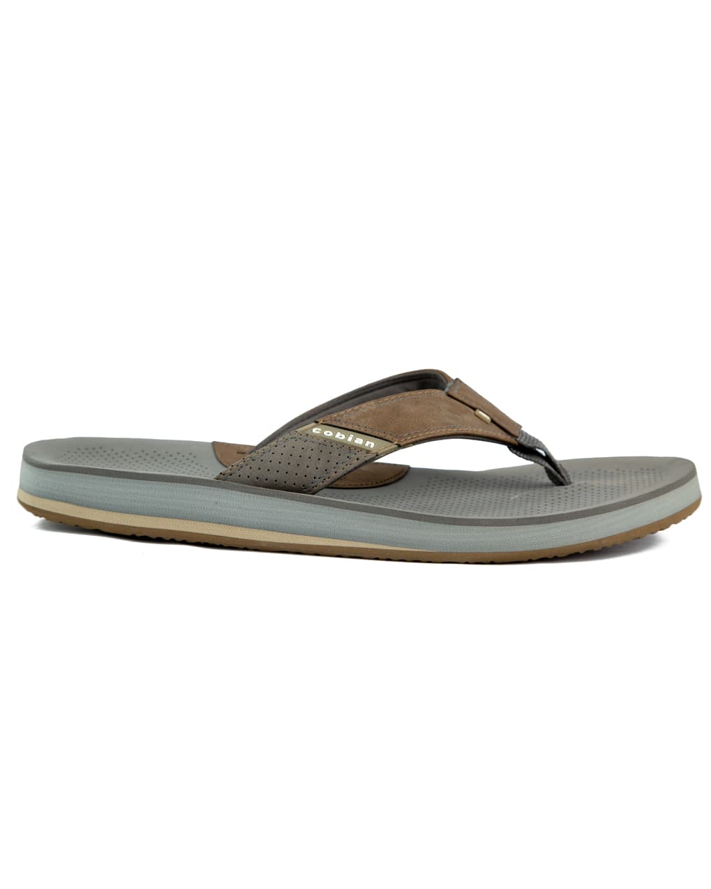 Cobian Men's ARV 2 Chocolate Grey Flip Flops