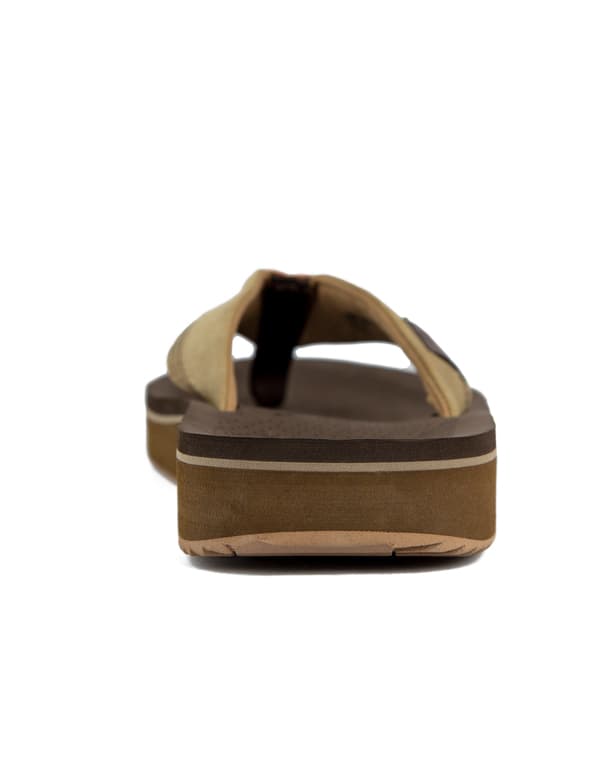 Cobian Men's Roca Rise Sandals in brown and tan