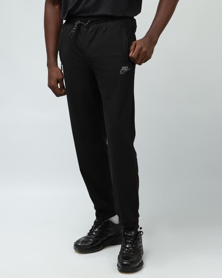 Nike Sportswear Men's Jogger Pants, Black, Tapered Leg   