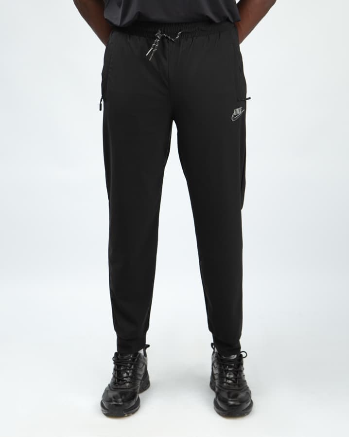 Nike Sportswear Men's Jogger Pants, Black, Tapered Leg     