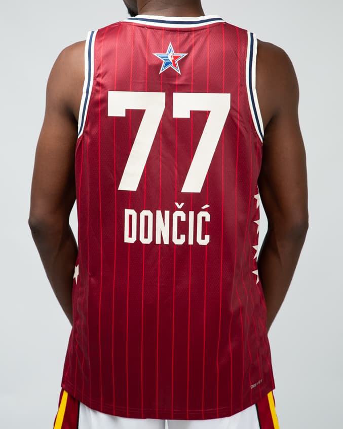 Jordan Brand NBA All-Star Game 2024 Jersey, Deep Red, ALL-STAR, 73rd Anniversary, NBA Jersey
