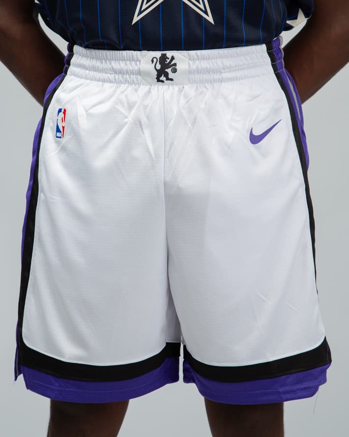 Sacramento Kings Association Edition Nike Dri-FIT Swingman Shorts, White