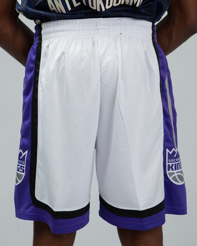 Sacramento Kings Association Edition Nike Dri-FIT Swingman Shorts, White