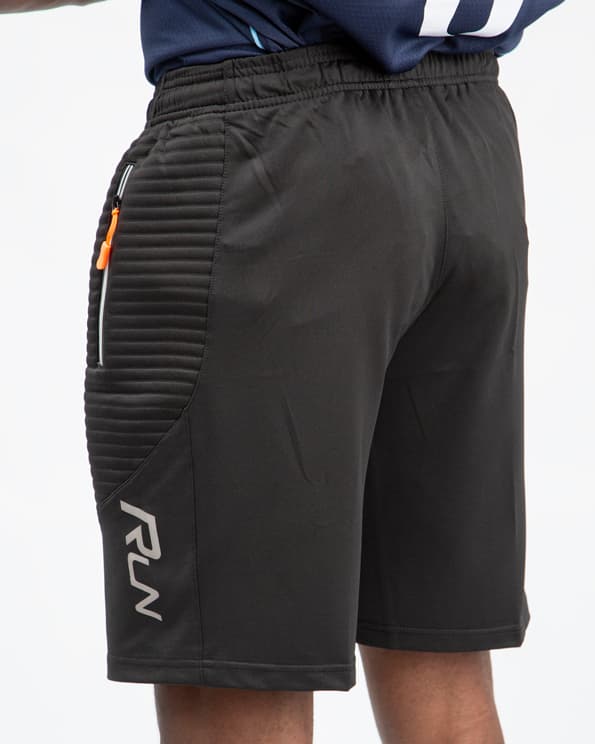 Textured Training Shorts, Black, Men's Performance Shorts, Athletic Shorts, Workout Shorts