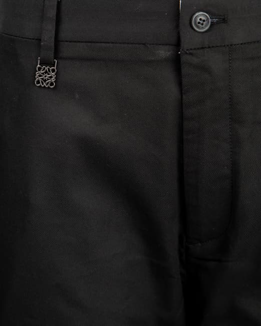 Rockford Extra Long Comfort Fit Trousers, Black, Men's, Extra Length Trousers