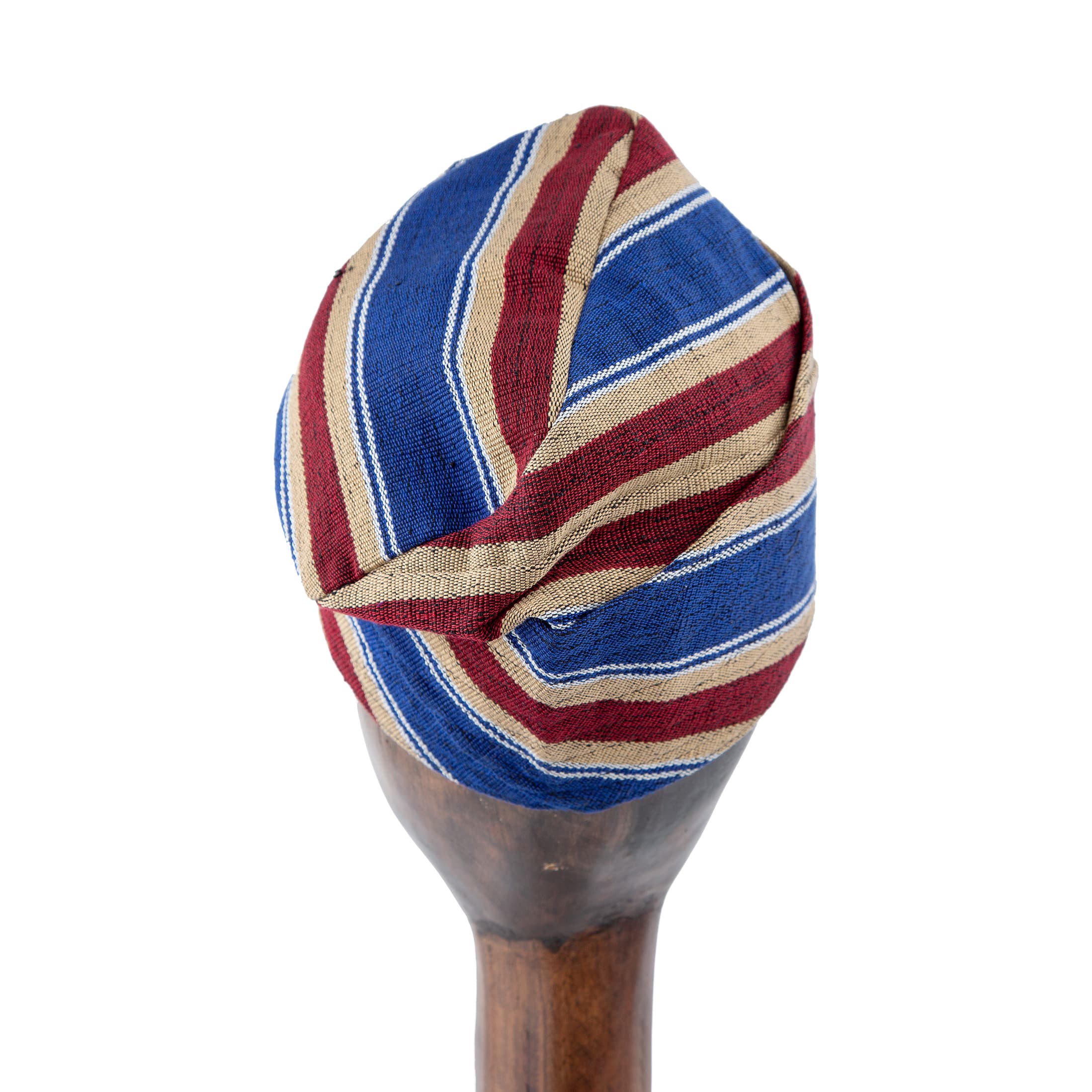 Striped Cotton Turban - Stylish & Comfortable Headwear