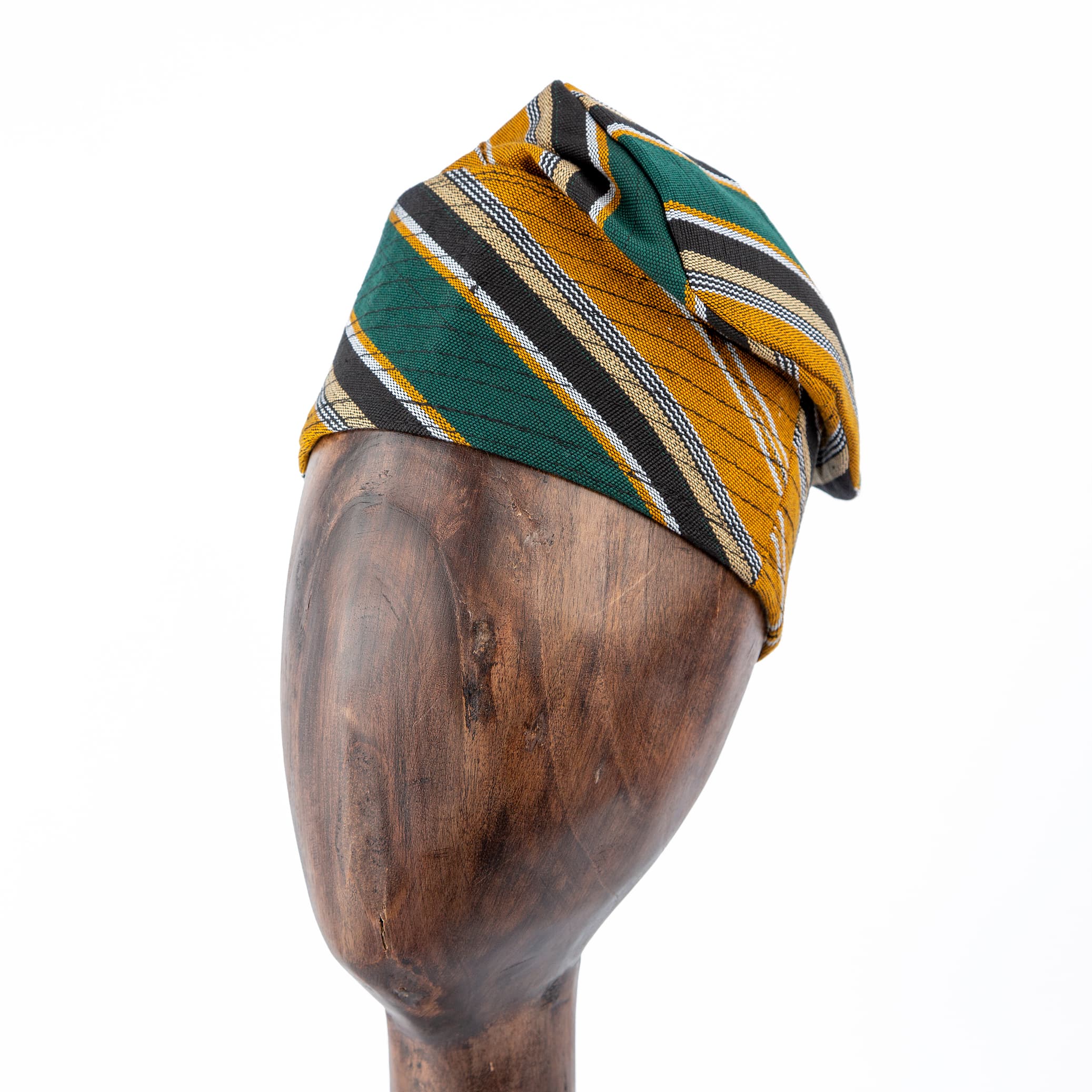 Striped African Turban Hat | Men's & Women's | Agu.ng