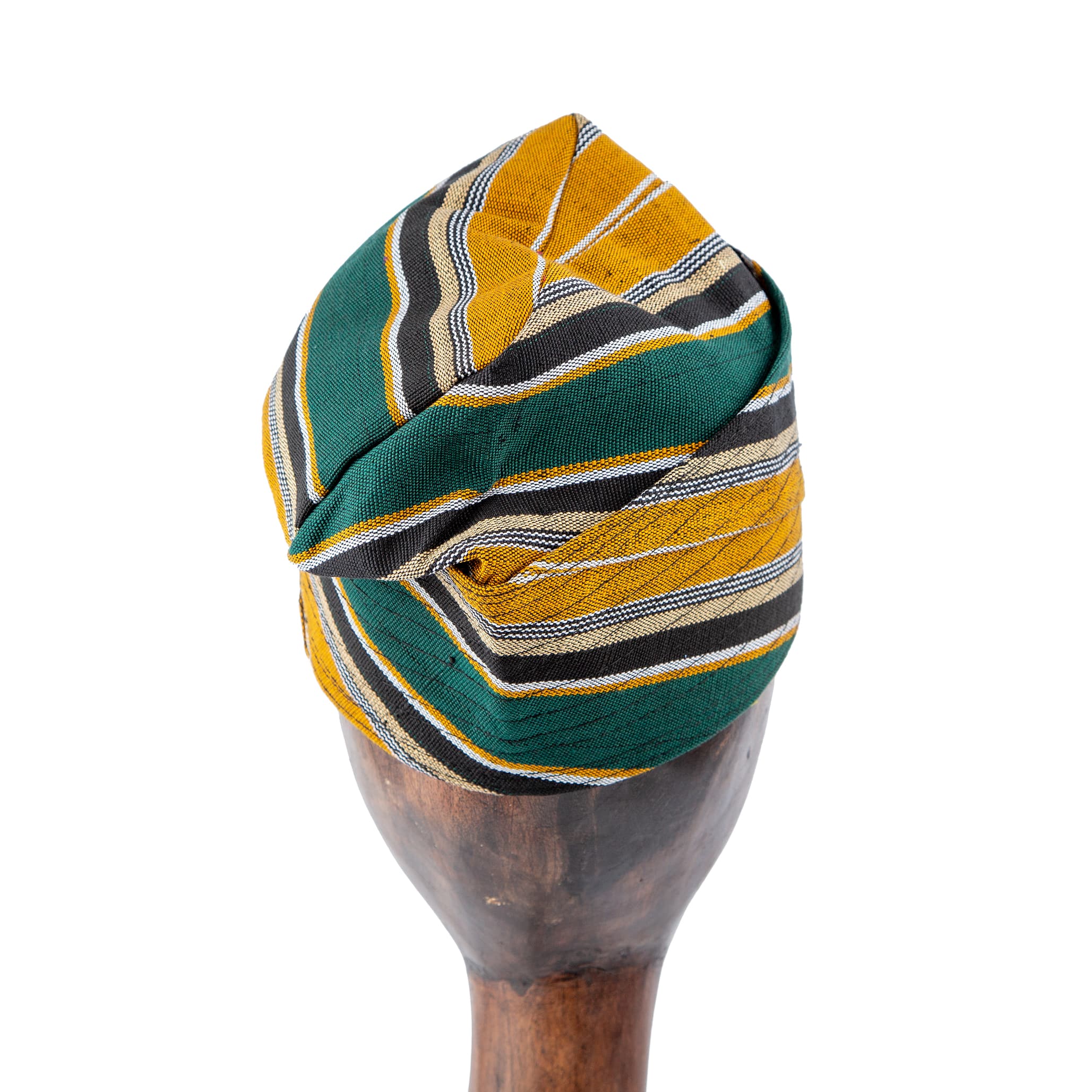 Striped African Turban Hat | Men's & Women's | Agu.ng