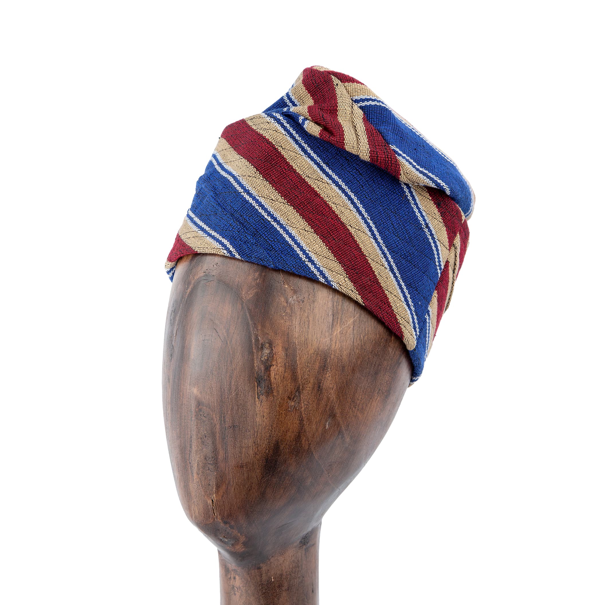 Striped African Turban Hat | Men's & Women's | Agu.ng
