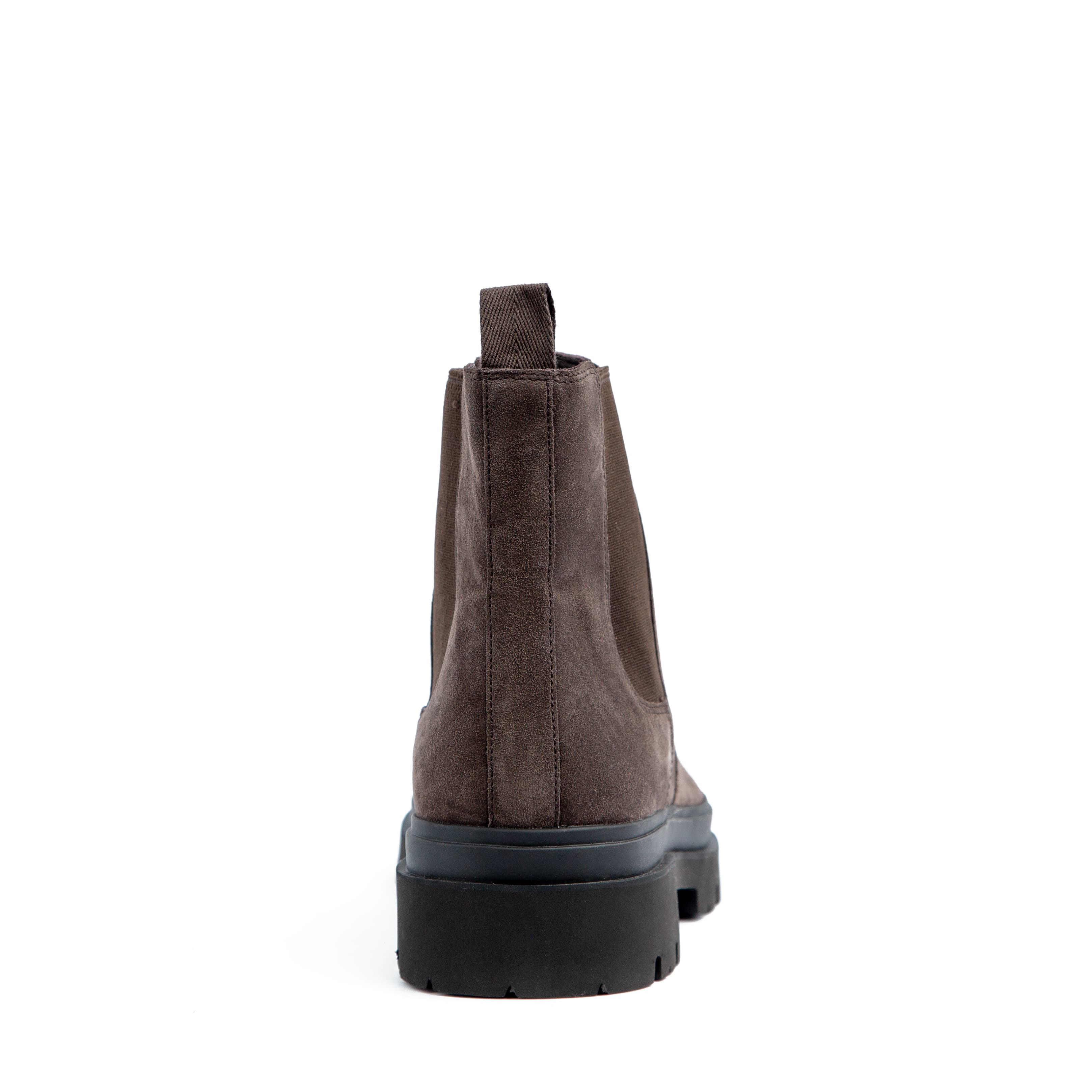 Men's Brown Vince Reggio Chelsea Boots with Black Lug Sole for Style & Comfort