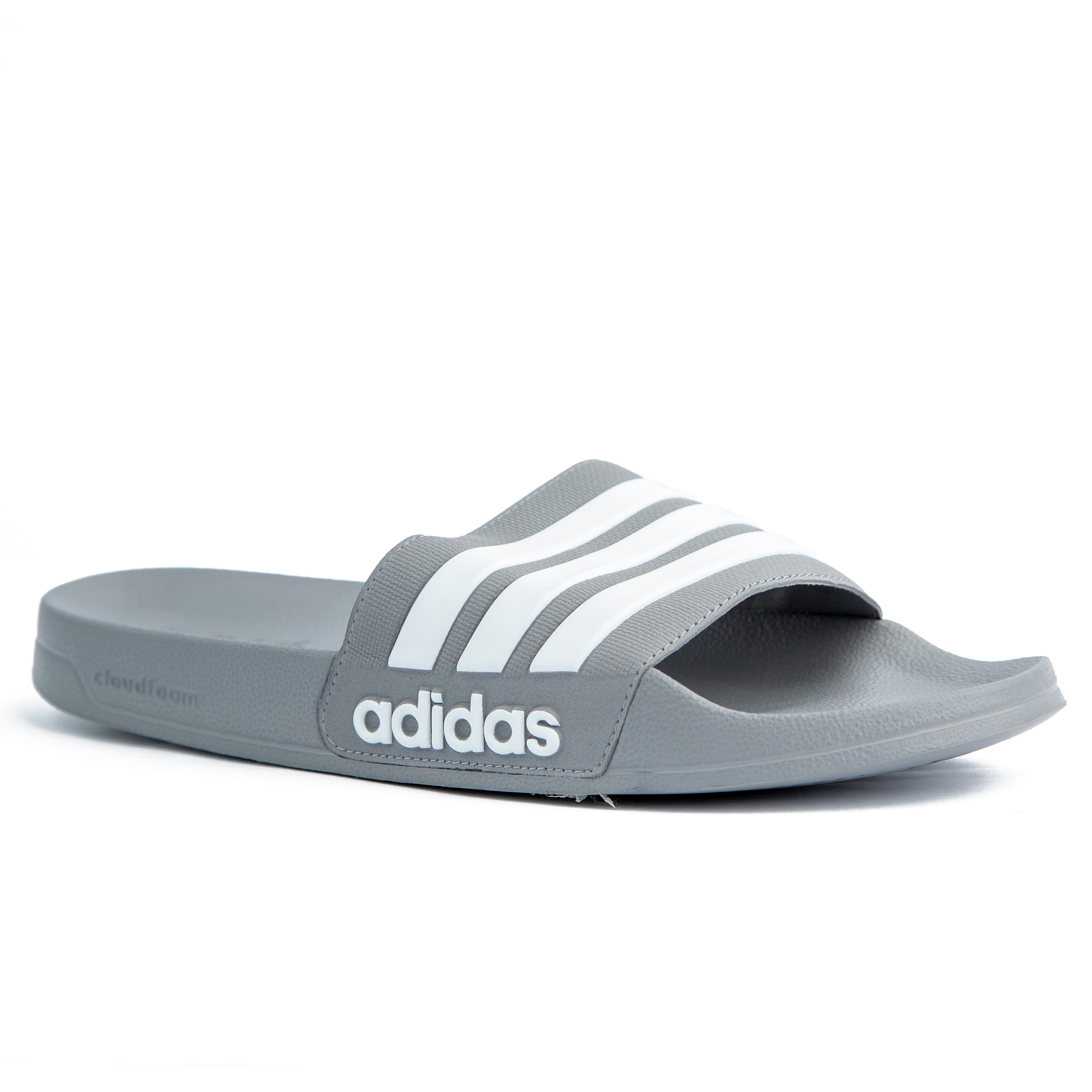 Adidas Adilette Comfort Slides - Gray | Agu.ng