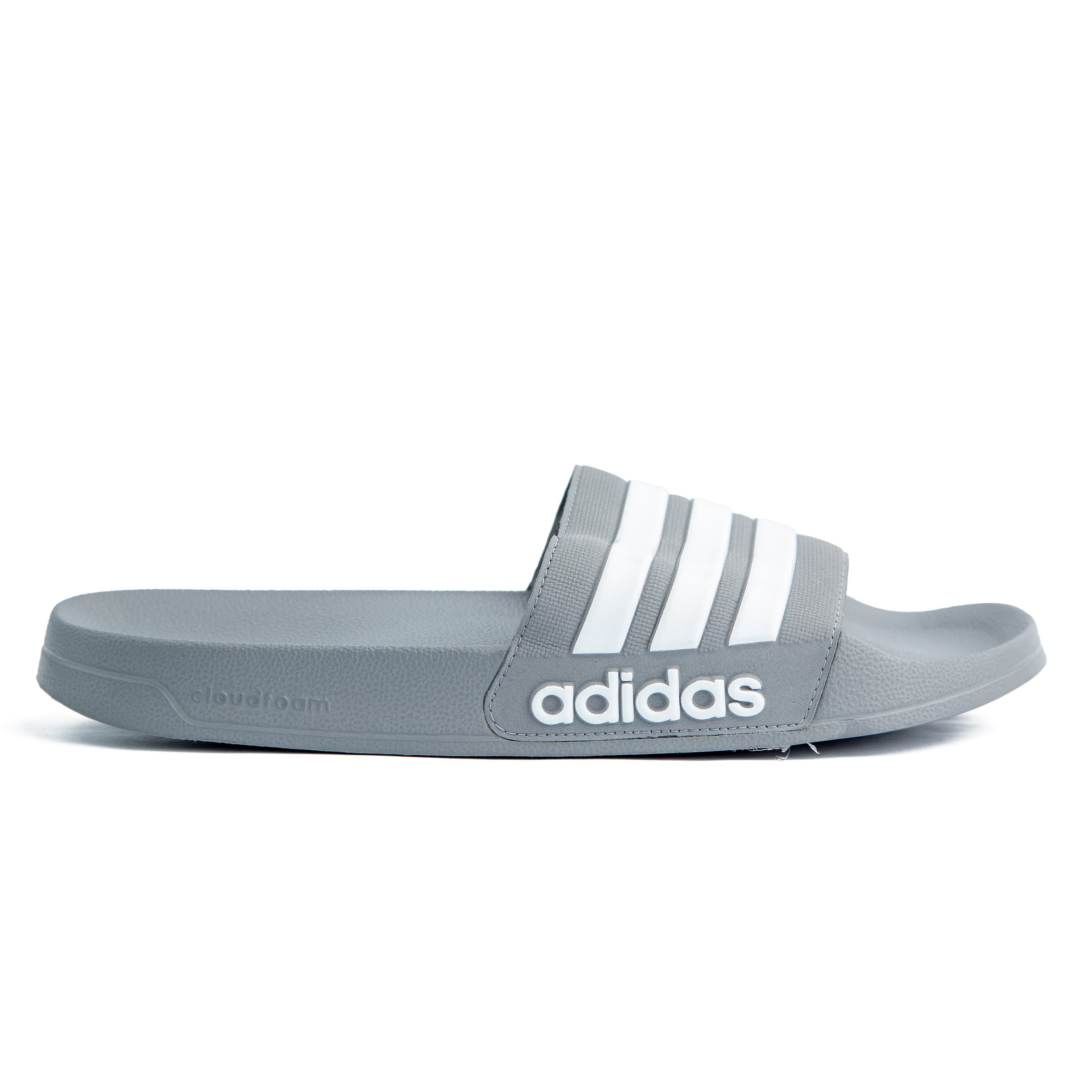 Adidas Adilette Comfort Slides - Gray | Agu.ng
