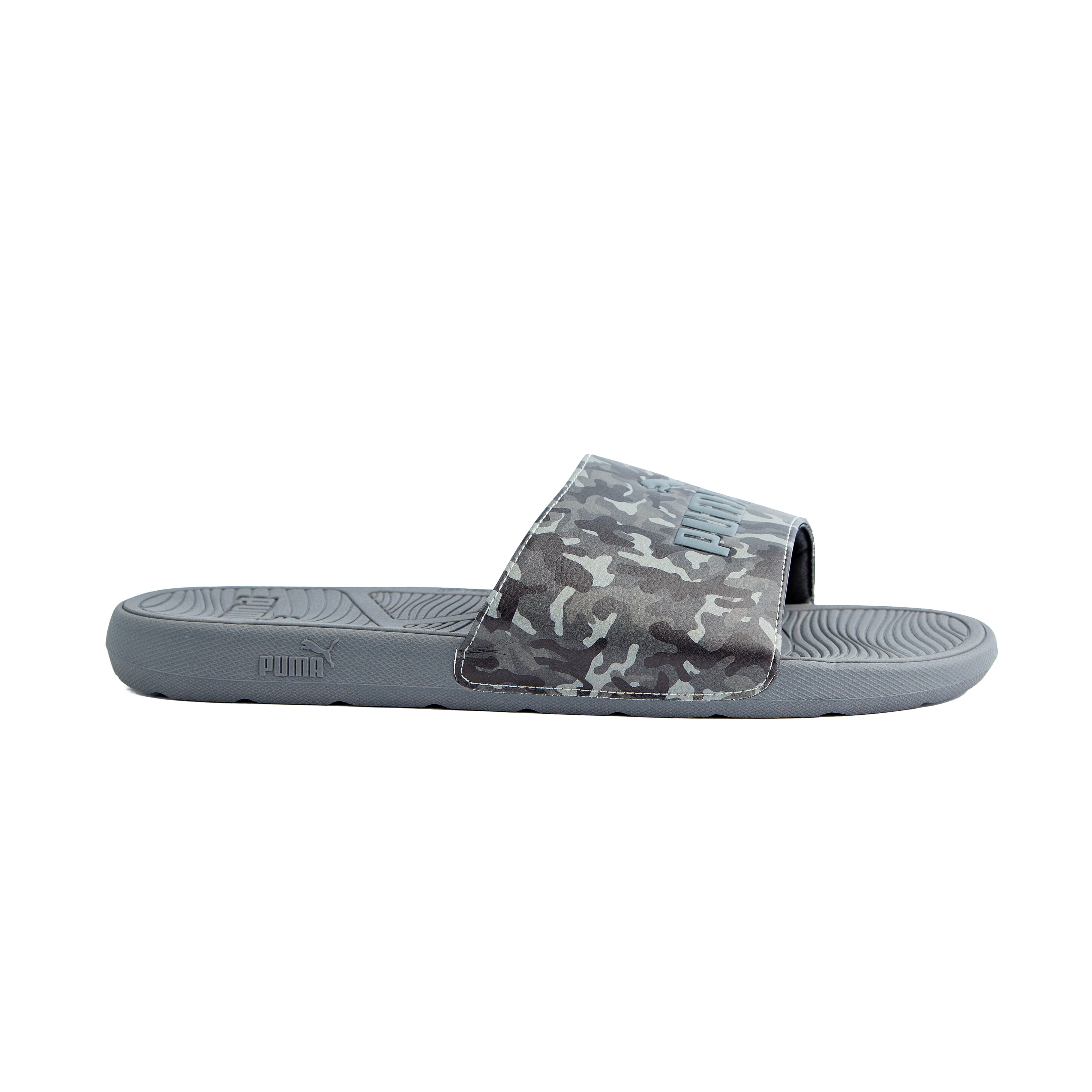 Puma Men's Cool Cat Slide Sandal - Gray Camo | Agu.ng