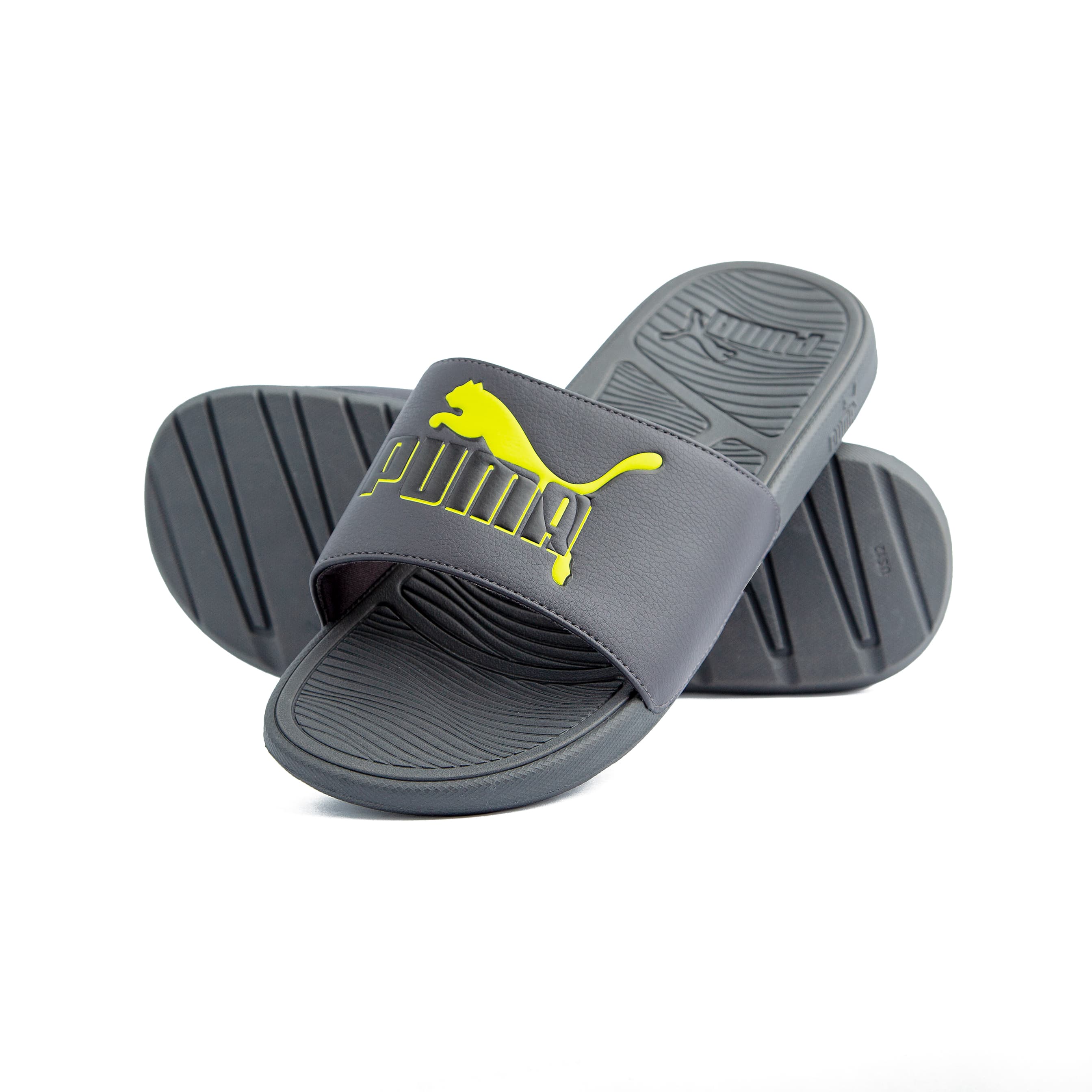 Puma Men's Cool Cat Slides - Gray | Agu.ng