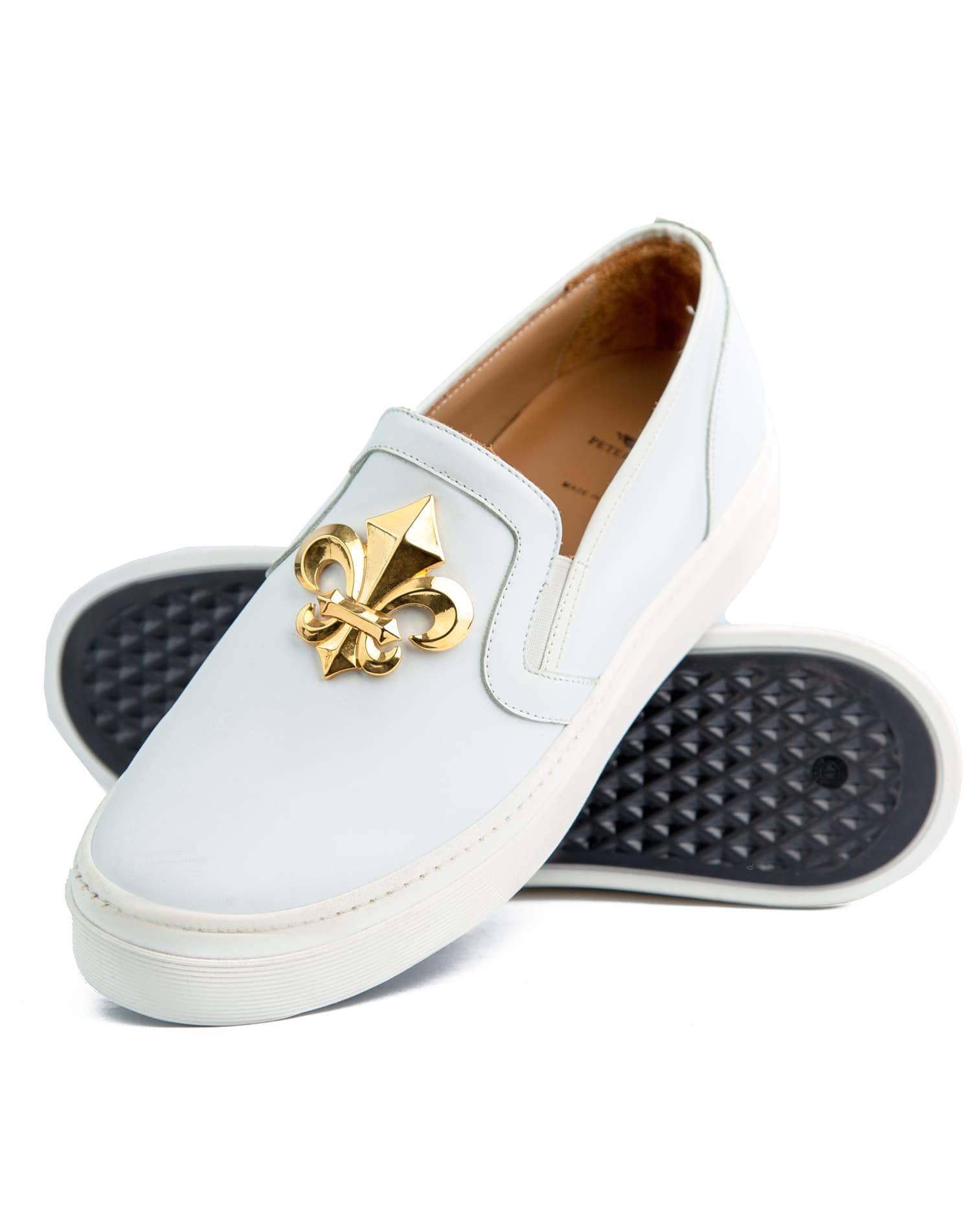 White Leather Horsebit Loafers – Elegant & Stylish Formal Shoes