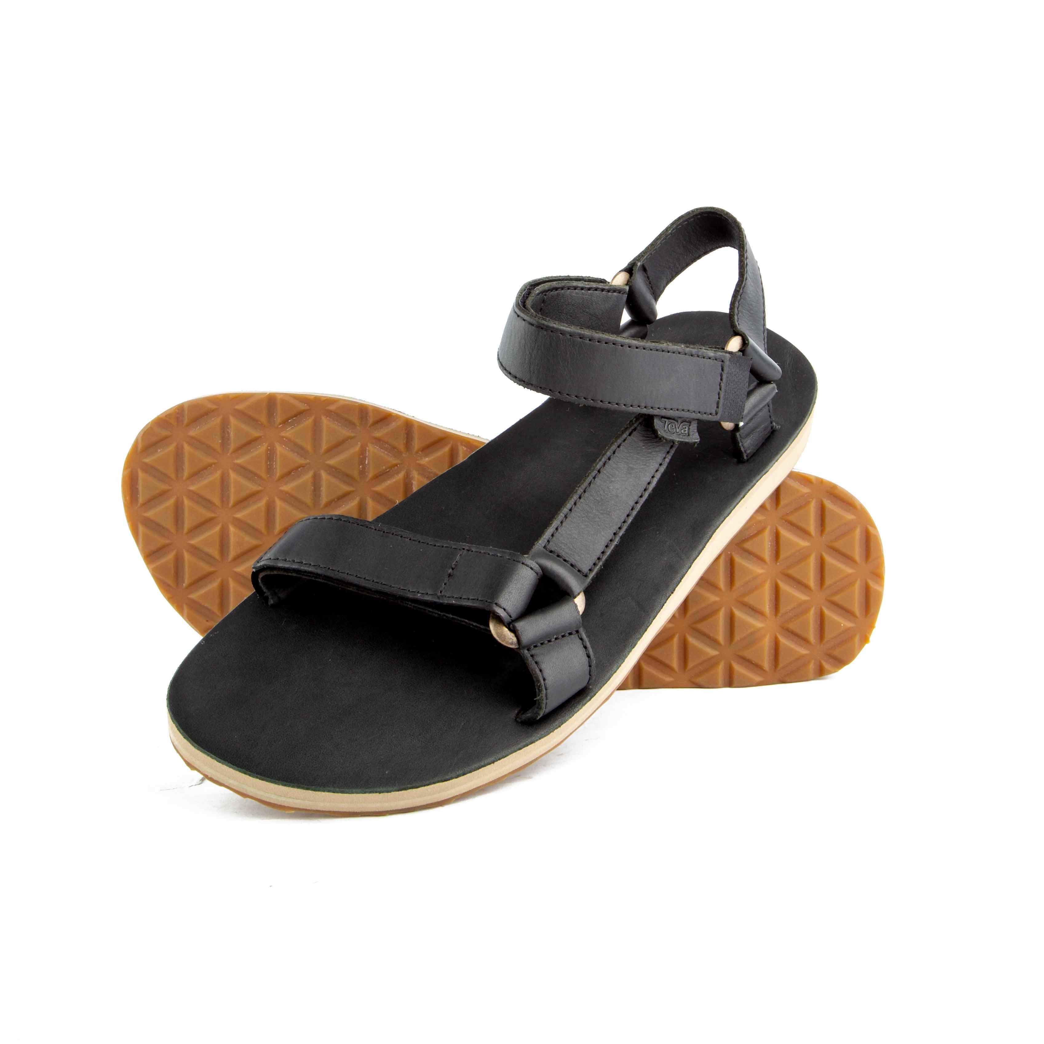 Teva Original Universal Leather Sandals - Black