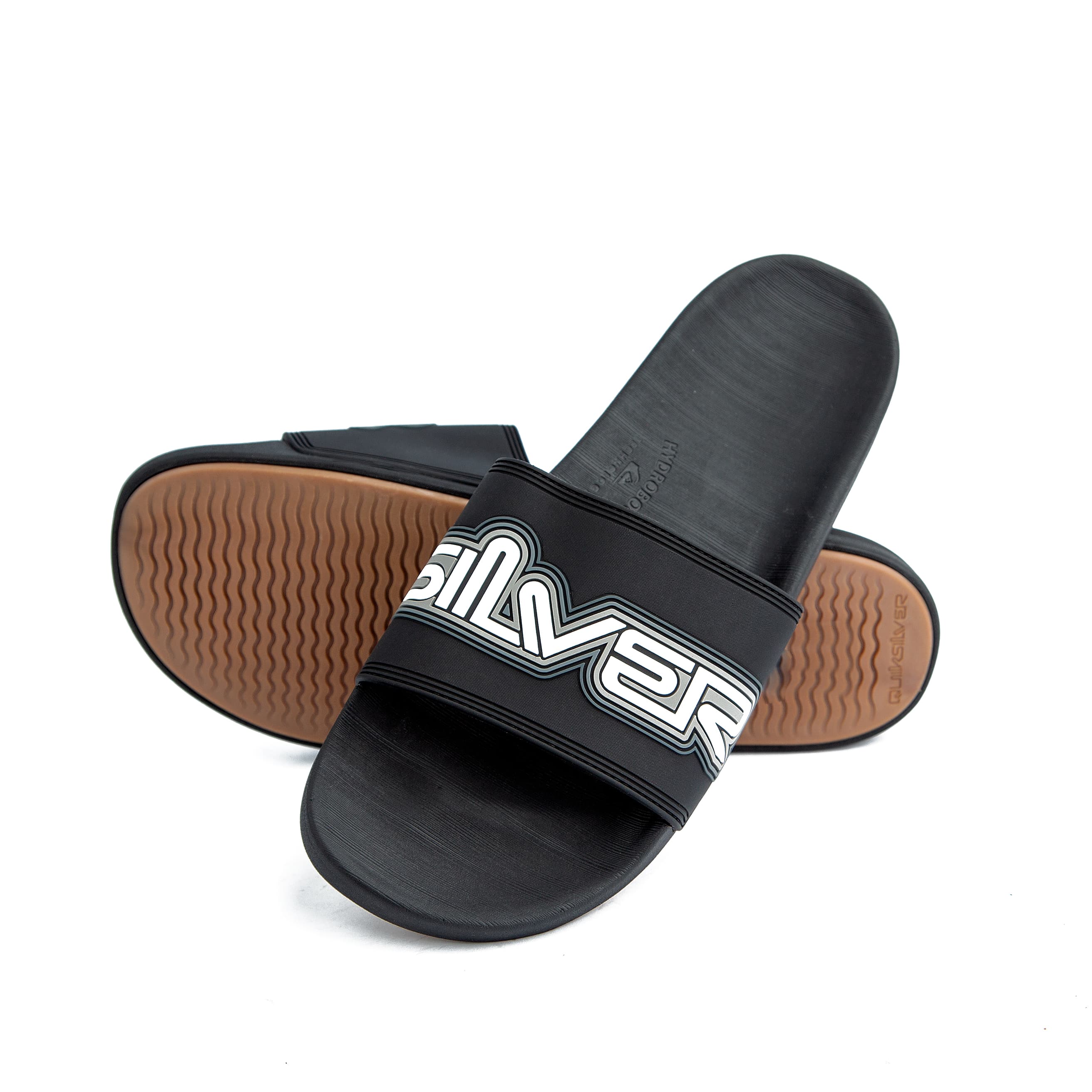 Quiksilver Rivi Logo Slide Sandals - Comfort and Style for Summer