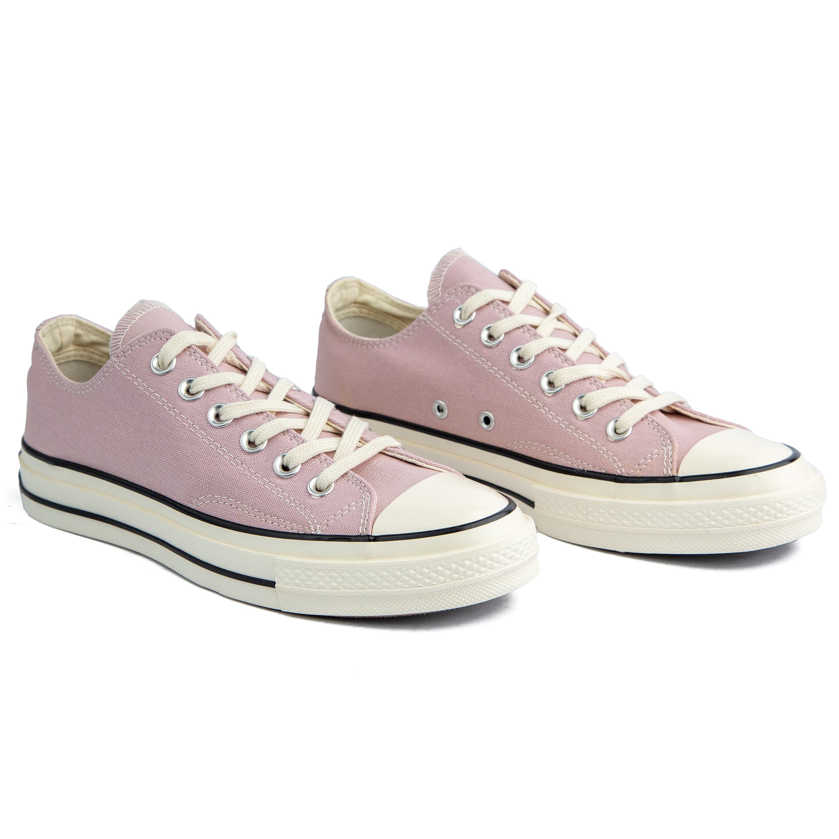 Pastel pink Converse Chuck Taylor All Star 70 Low Top Sneakers - Classic unisex design, premium canvas material, and a stylish silhouette for daily wear.