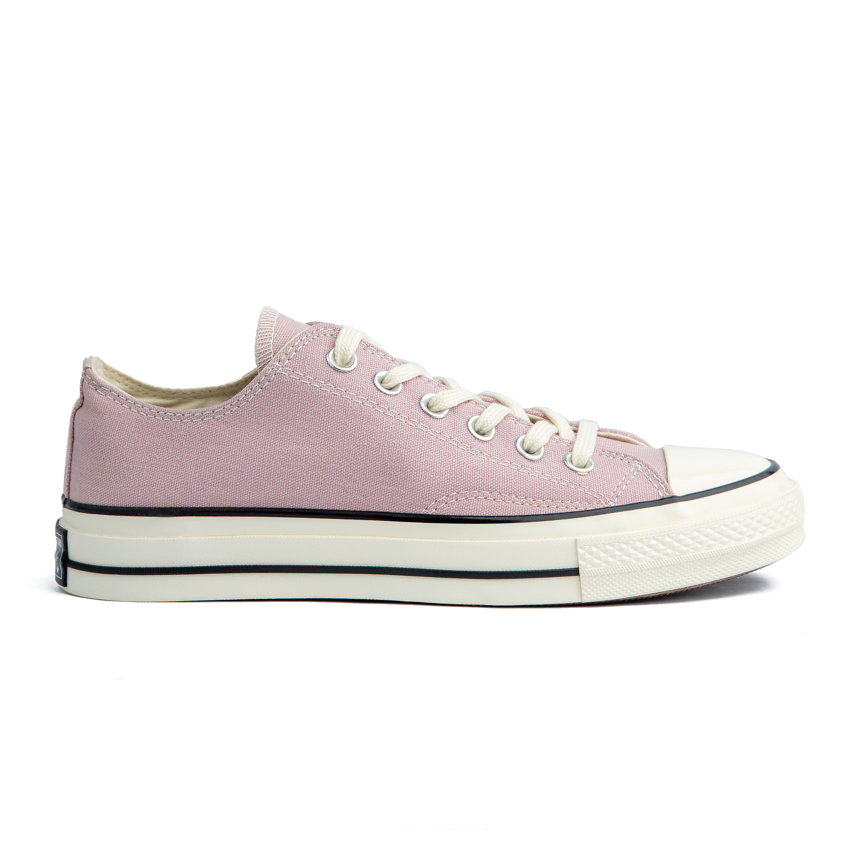 Pastel pink Converse Chuck Taylor All Star 70 Low Top Sneakers - Classic unisex design, premium canvas material, and a stylish silhouette for daily wear.