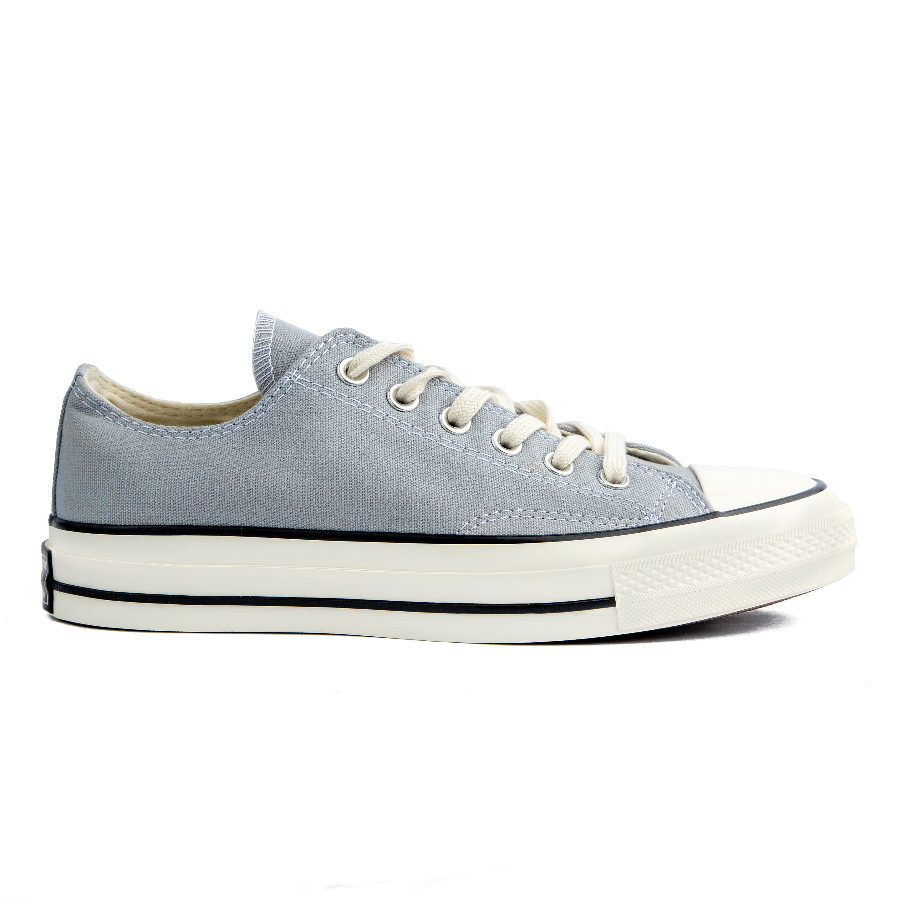 Light Grey Converse Chuck Taylor All Star 70 Low Top Sneakers - Unisex footwear with classic design and premium comfort for everyday wear.