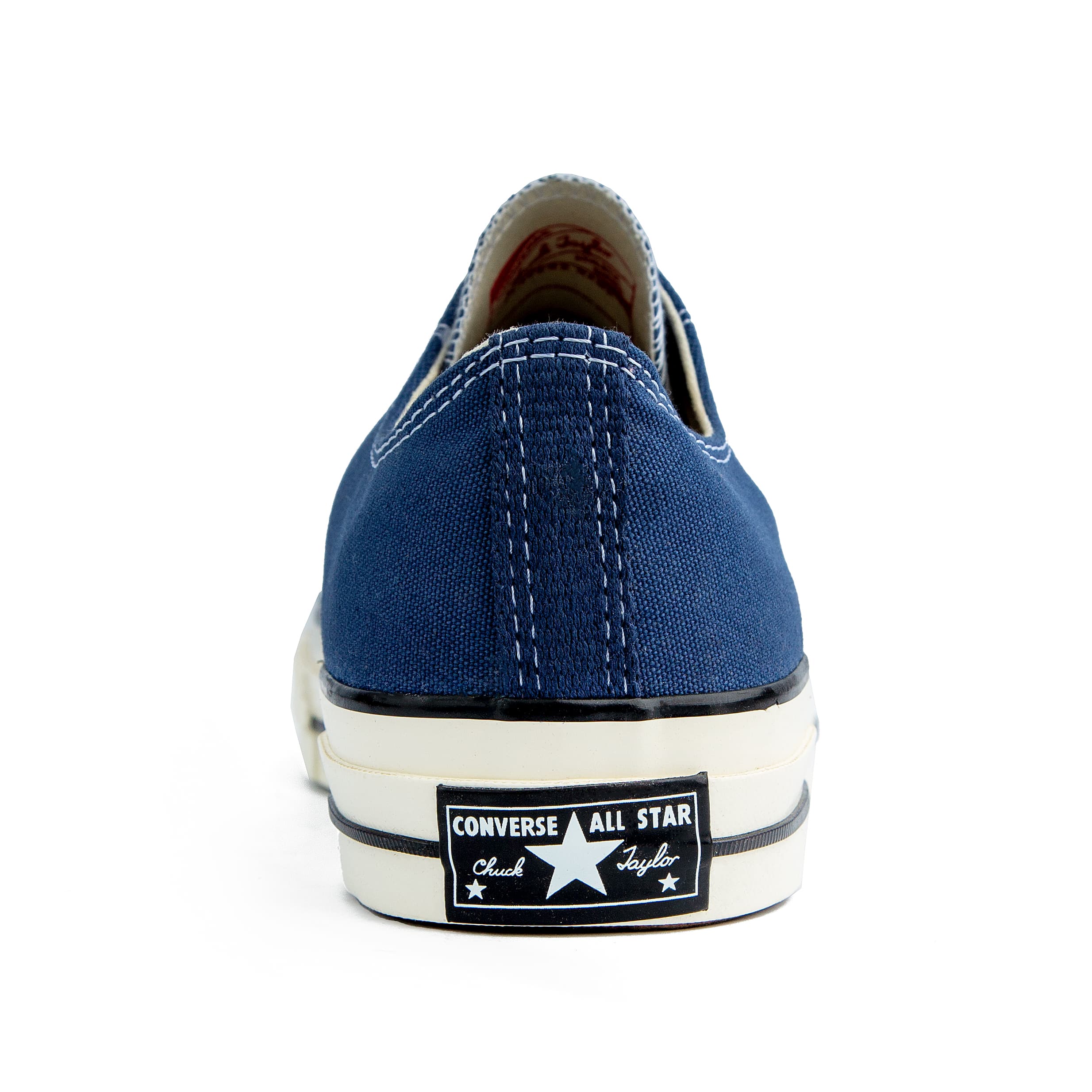  Navy Blue Converse Chuck Taylor All Star 70 Low Top Sneakers - Classic unisex canvas shoes with premium comfort and retro-inspired design.