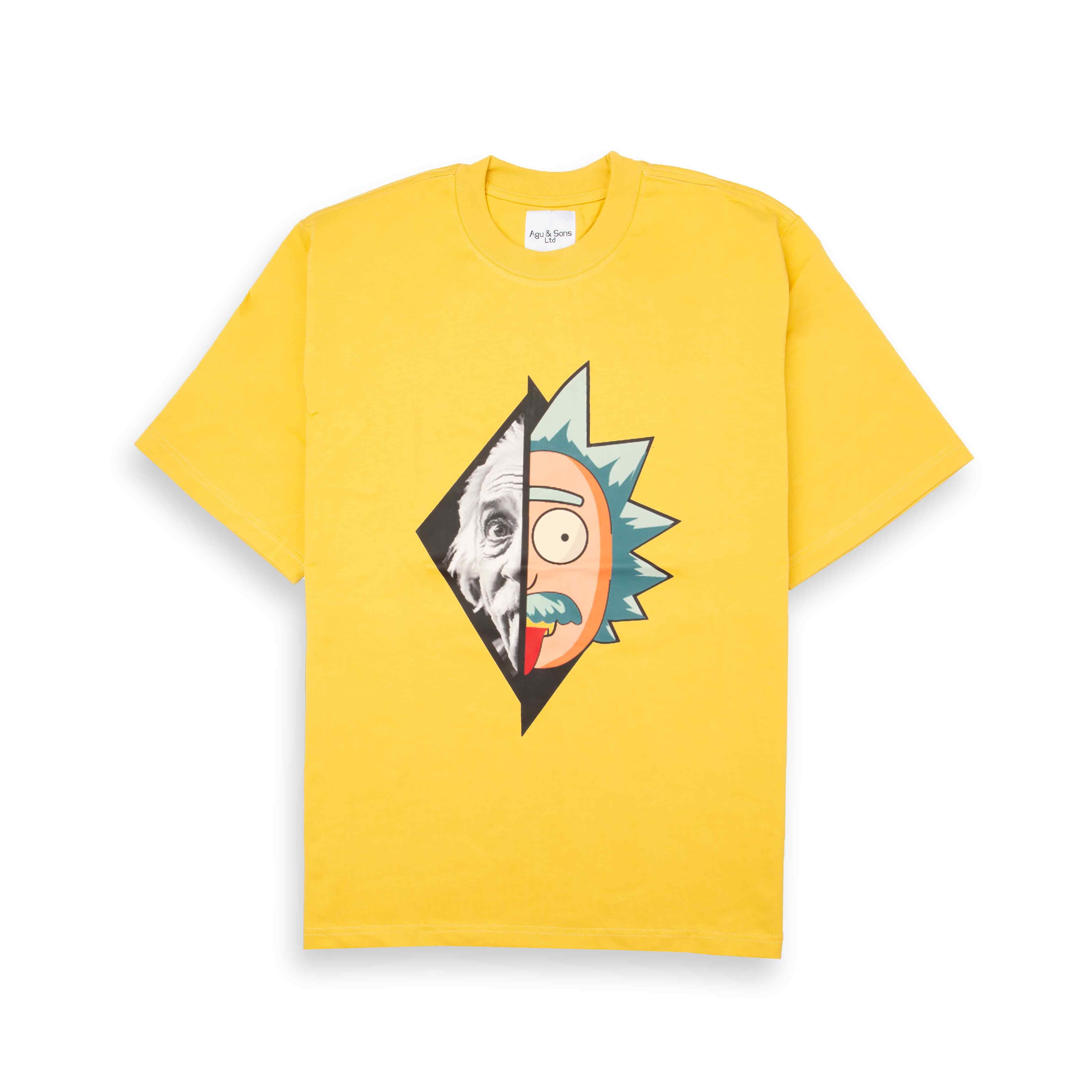 Agu & Sons Ltd Yellow Einstein Rick T-Shirt
