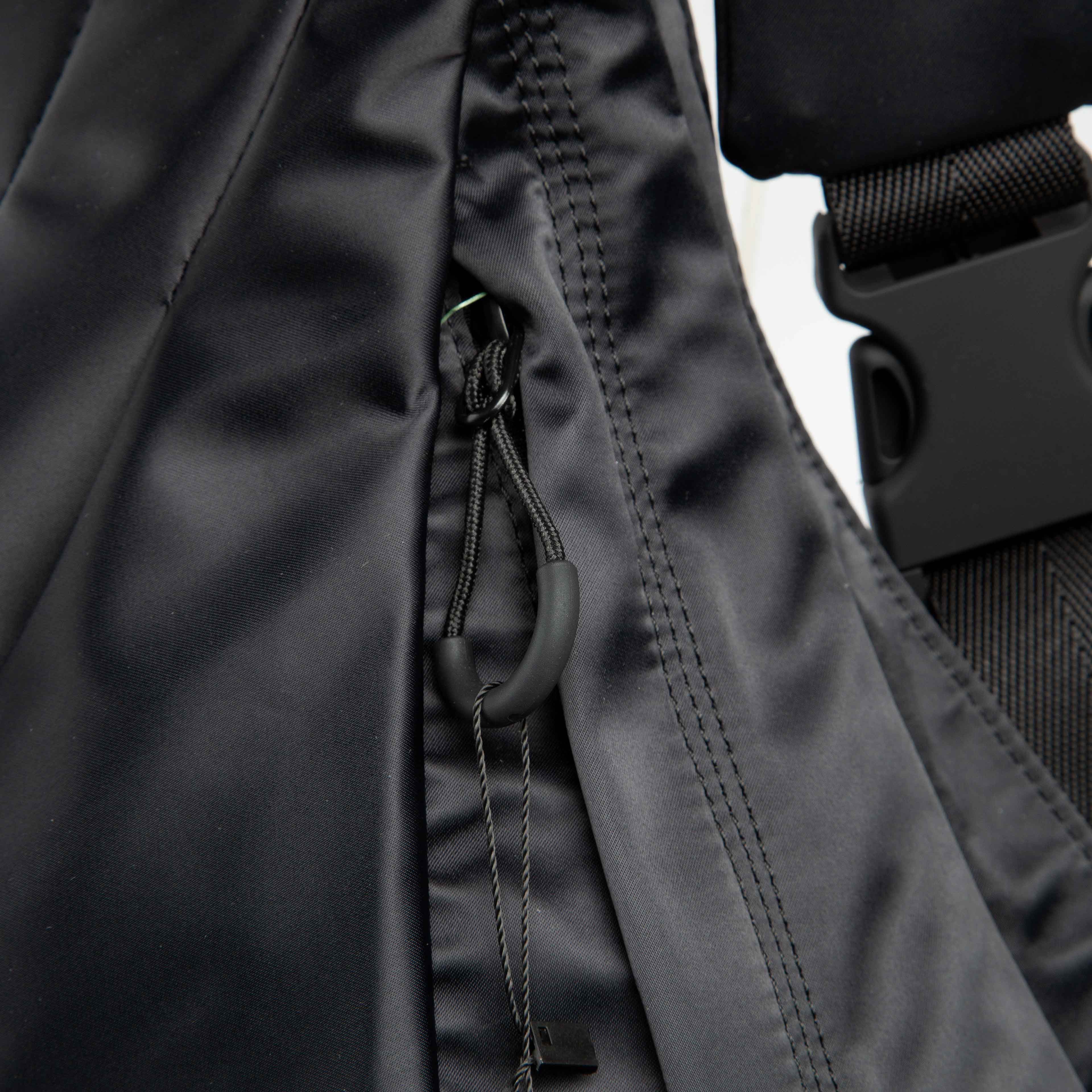 Y-3 Black Sling Bag - Unisex Crossbody Style