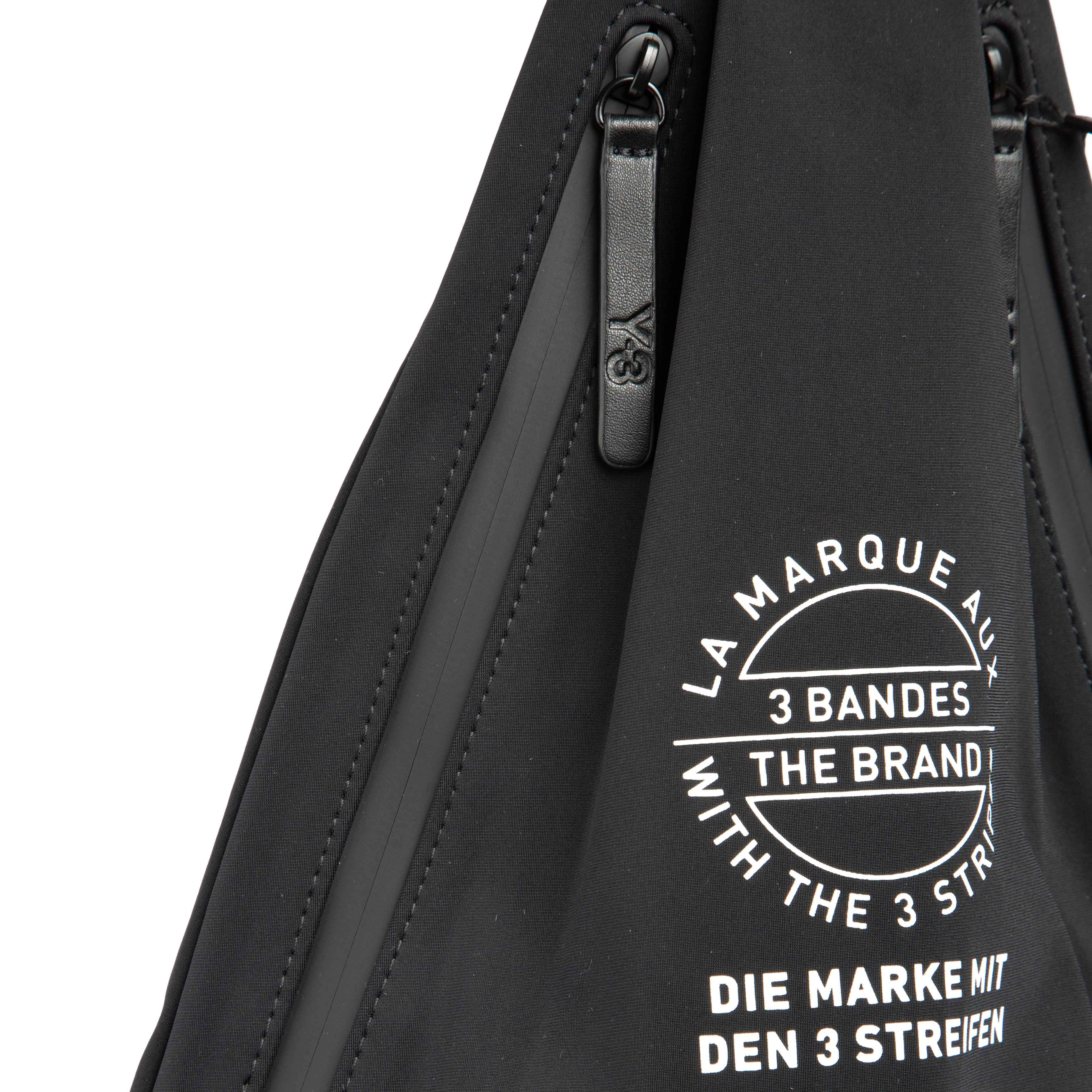  Y-3 Black Sling Bag - Unisex Crossbody Style