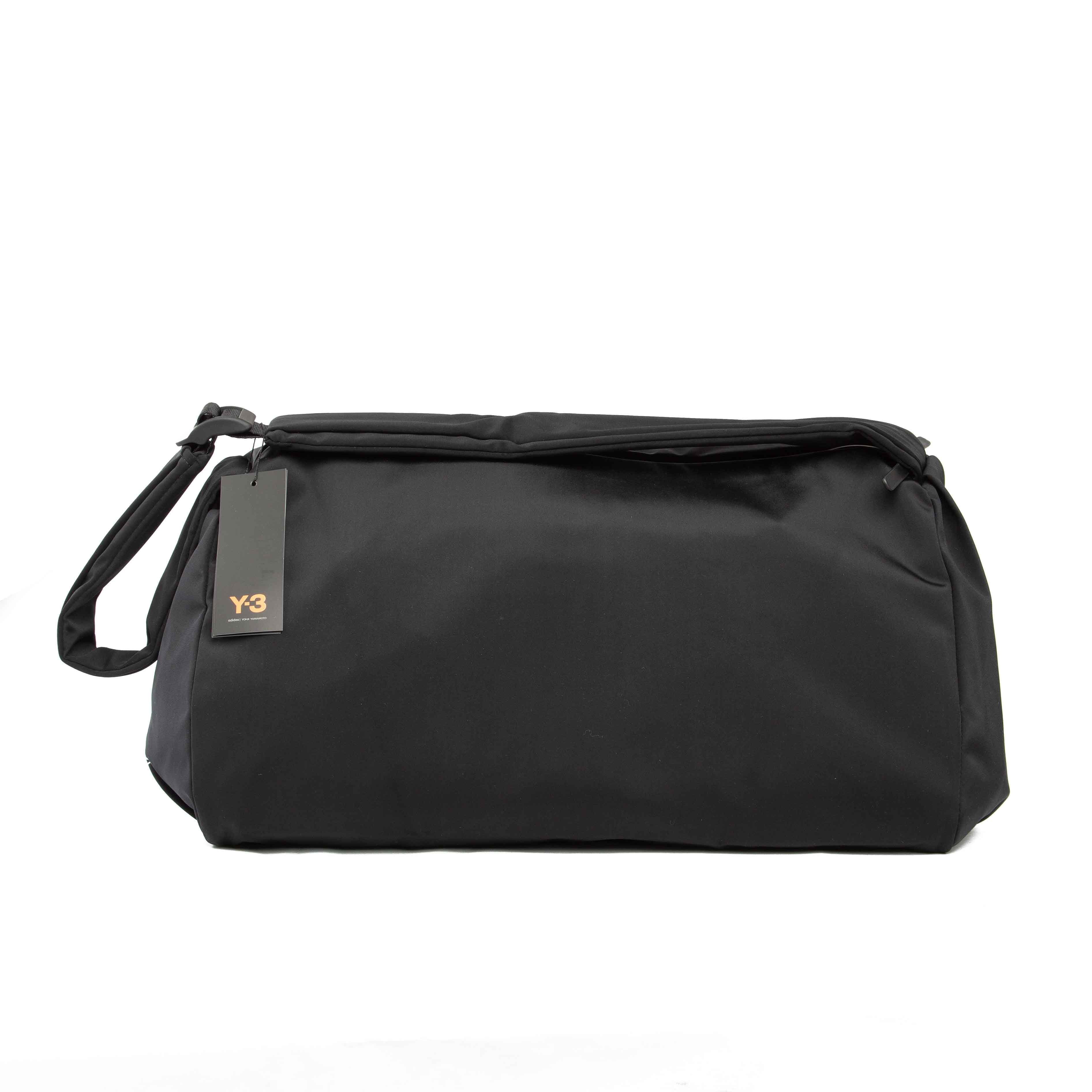  Y-3 Black Barrel Bag - Unisex Gym Duffle