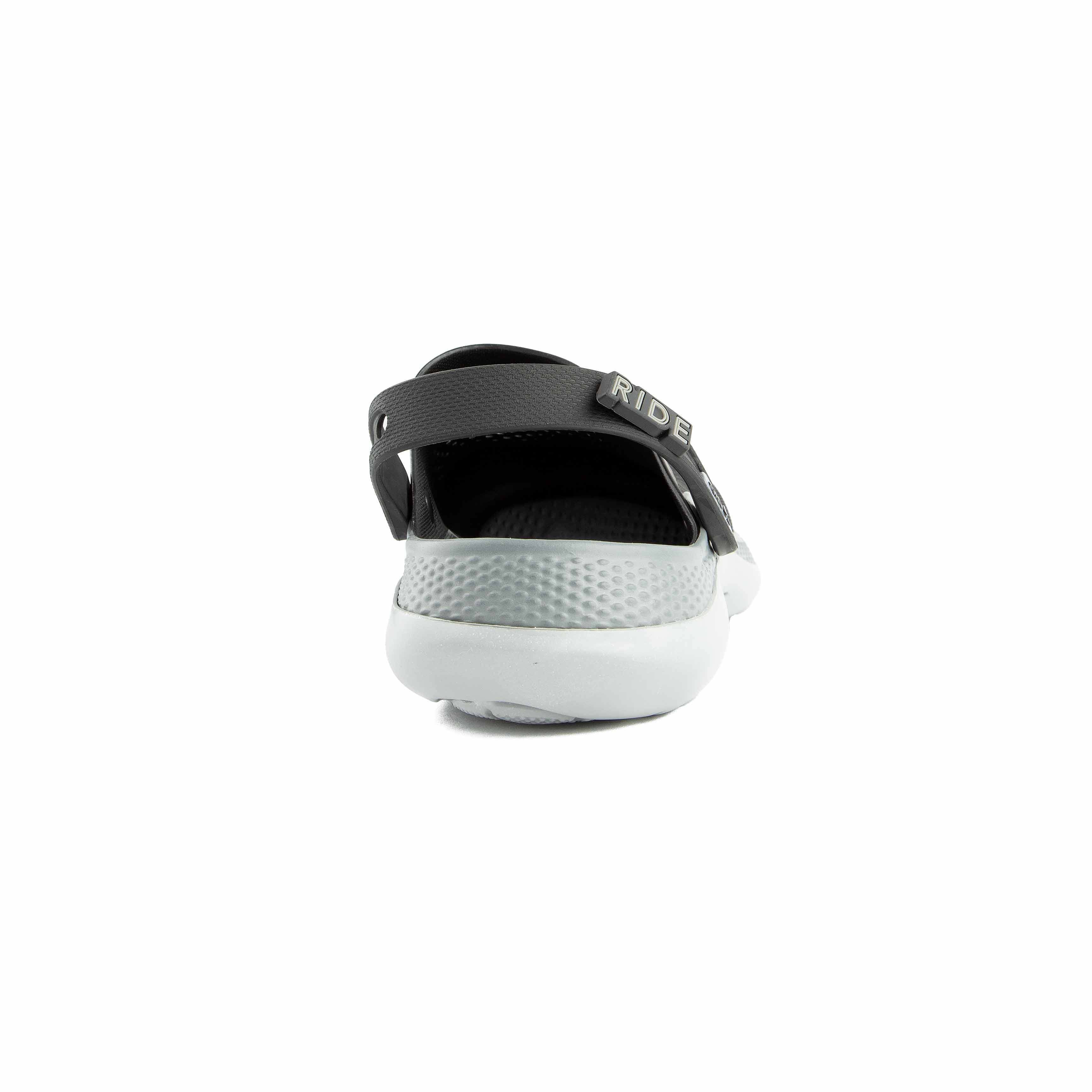 Experience ultimate comfort with Crocs LiteRide Mesh Clogs. Black